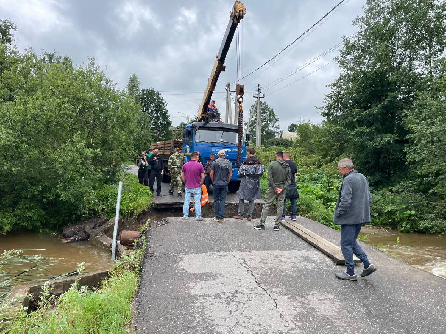 истра, дороги, ликвидация подтоплений,