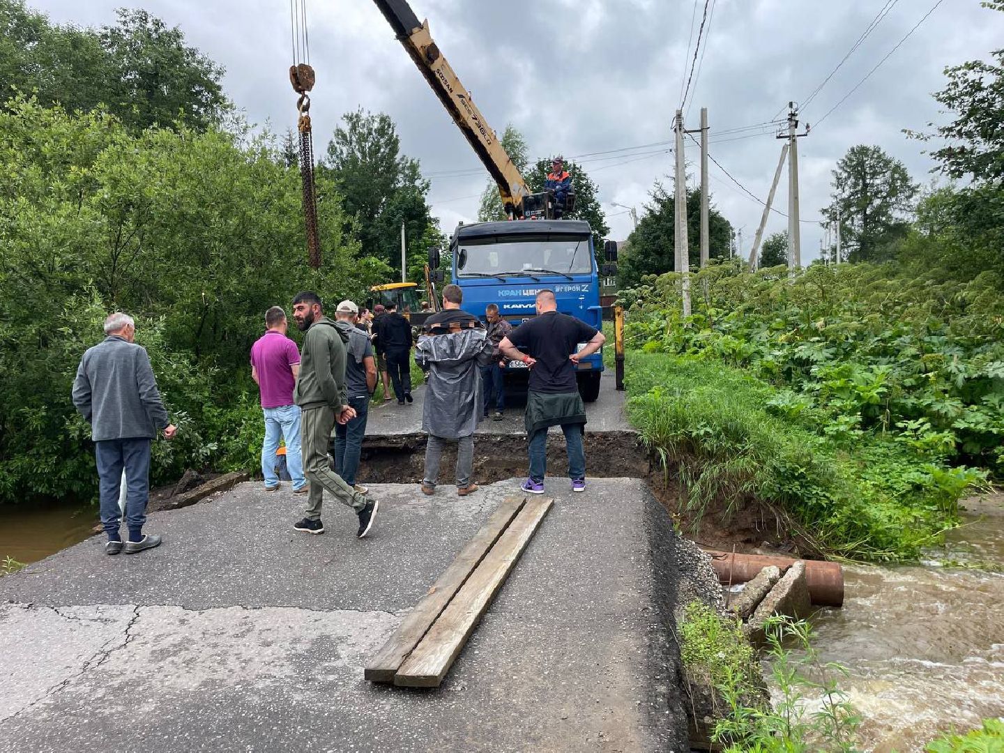 истра, дороги, ликвидация подтоплений,