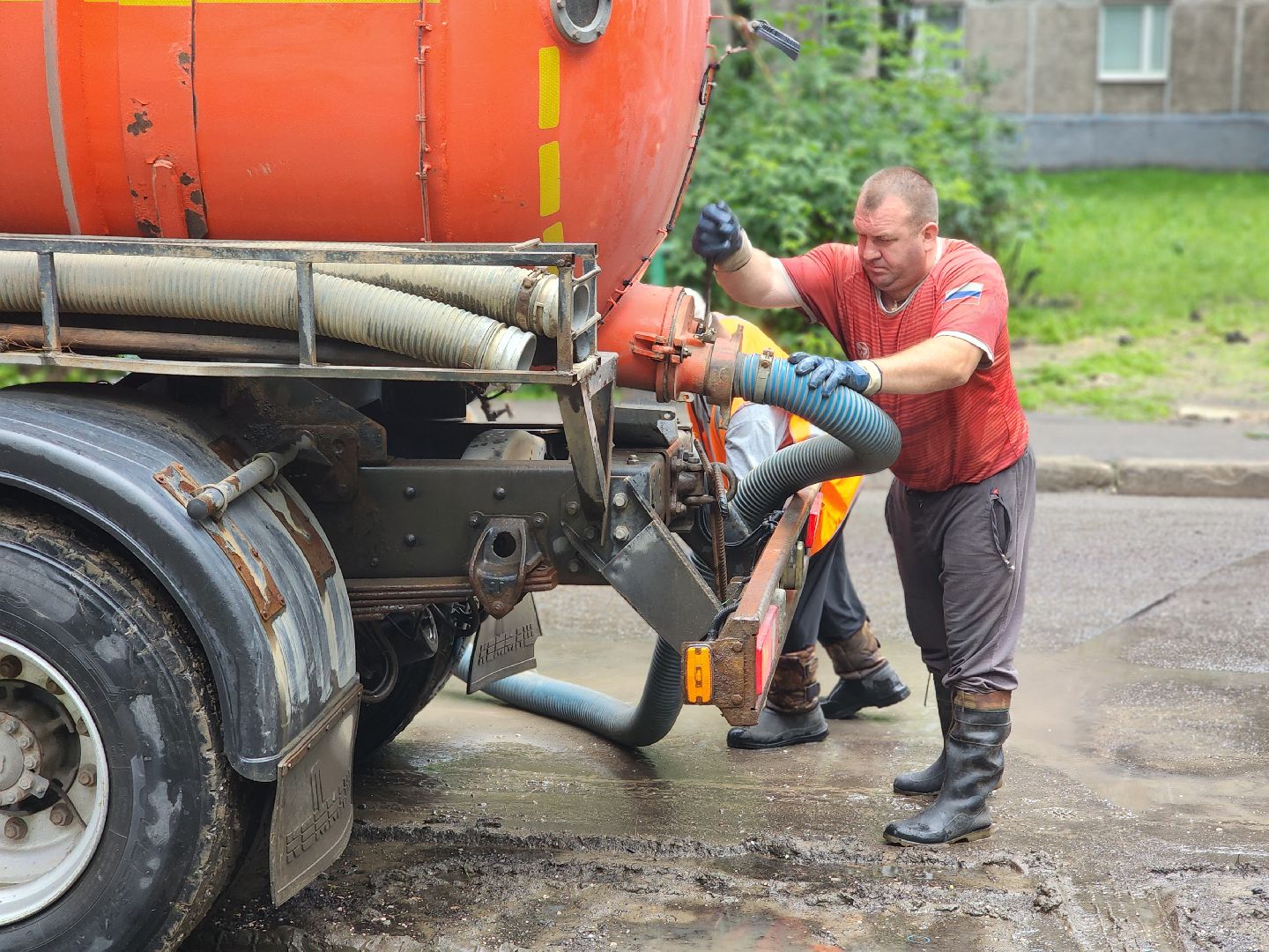 королёв,  устранение затопления, благоустройство , автобытдор, водоканал,