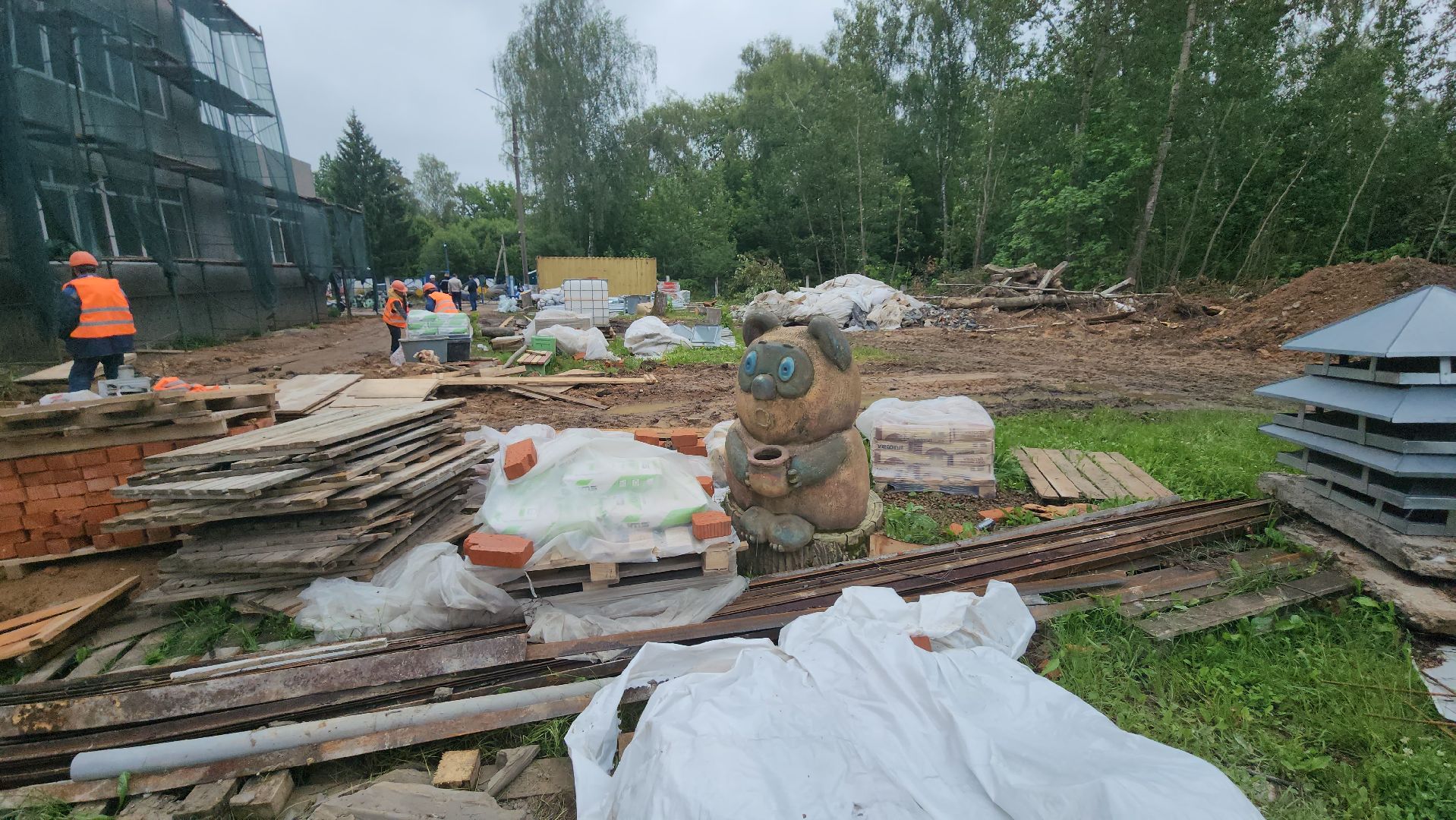 серпухов, деревня васильевское, детский сад василек, капитальный ремонт детского сада,