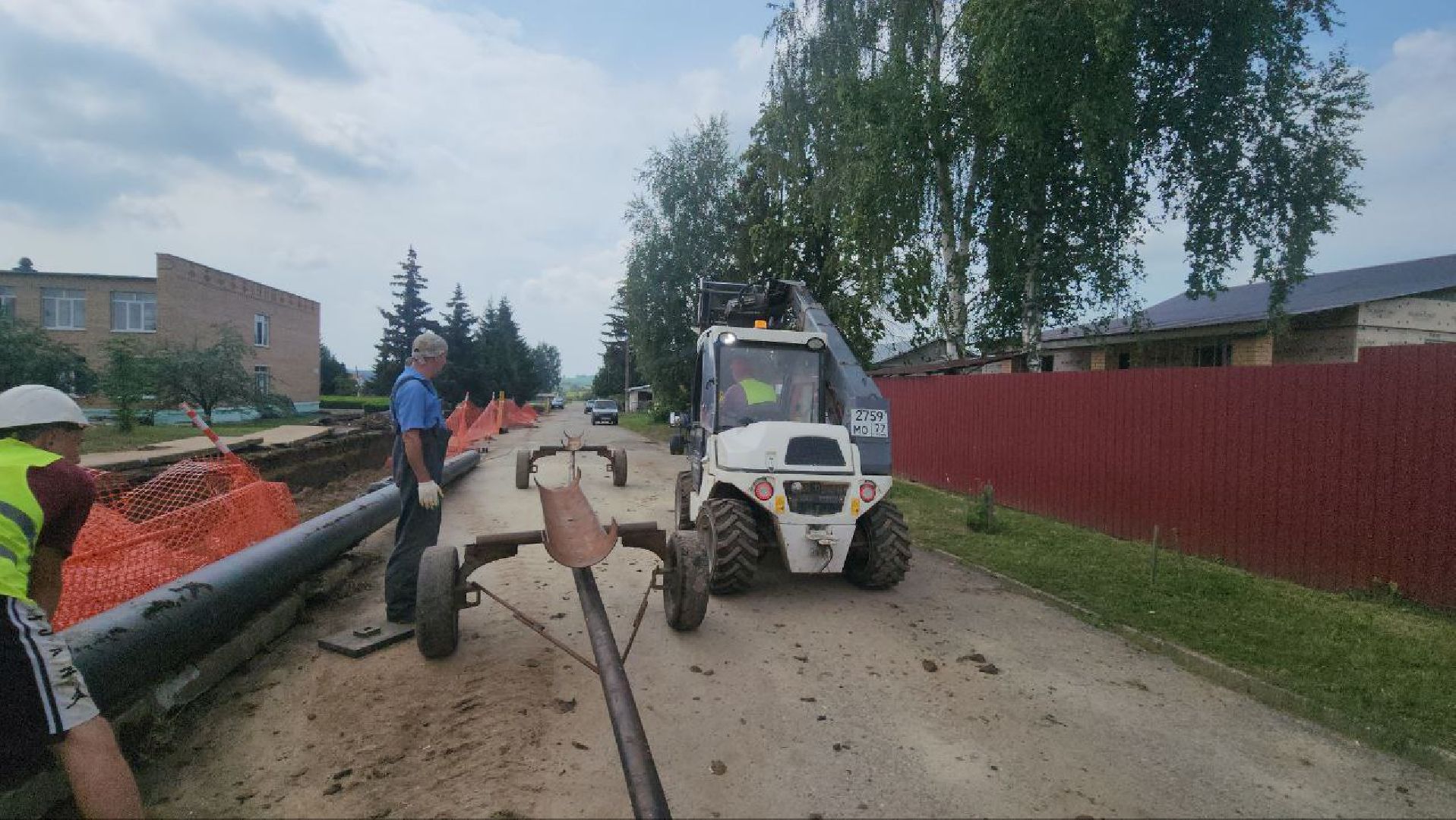 Павловское #ЗаменаТрубопровода #КоммунальныеРаботы #Теплотрасса #Инфраструктура #Строительство,