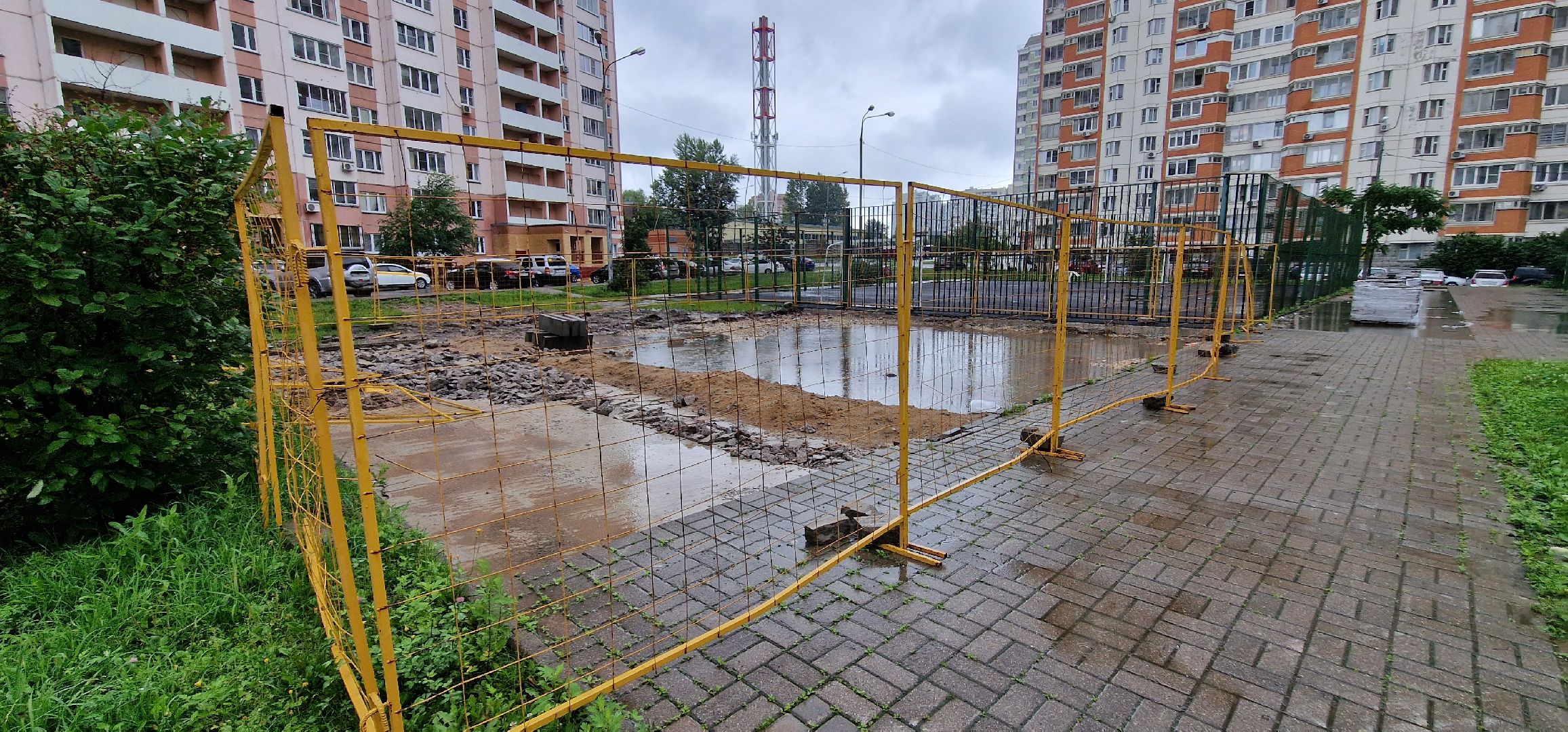 шестиугольное футбольное поле, Балашиха, кучино,