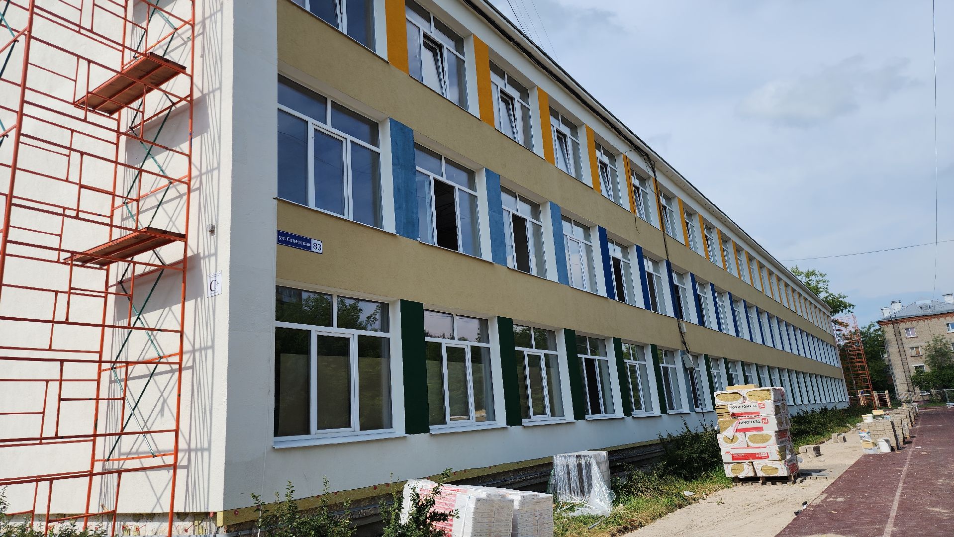 серпухов, подмосковье, капремонт школы,