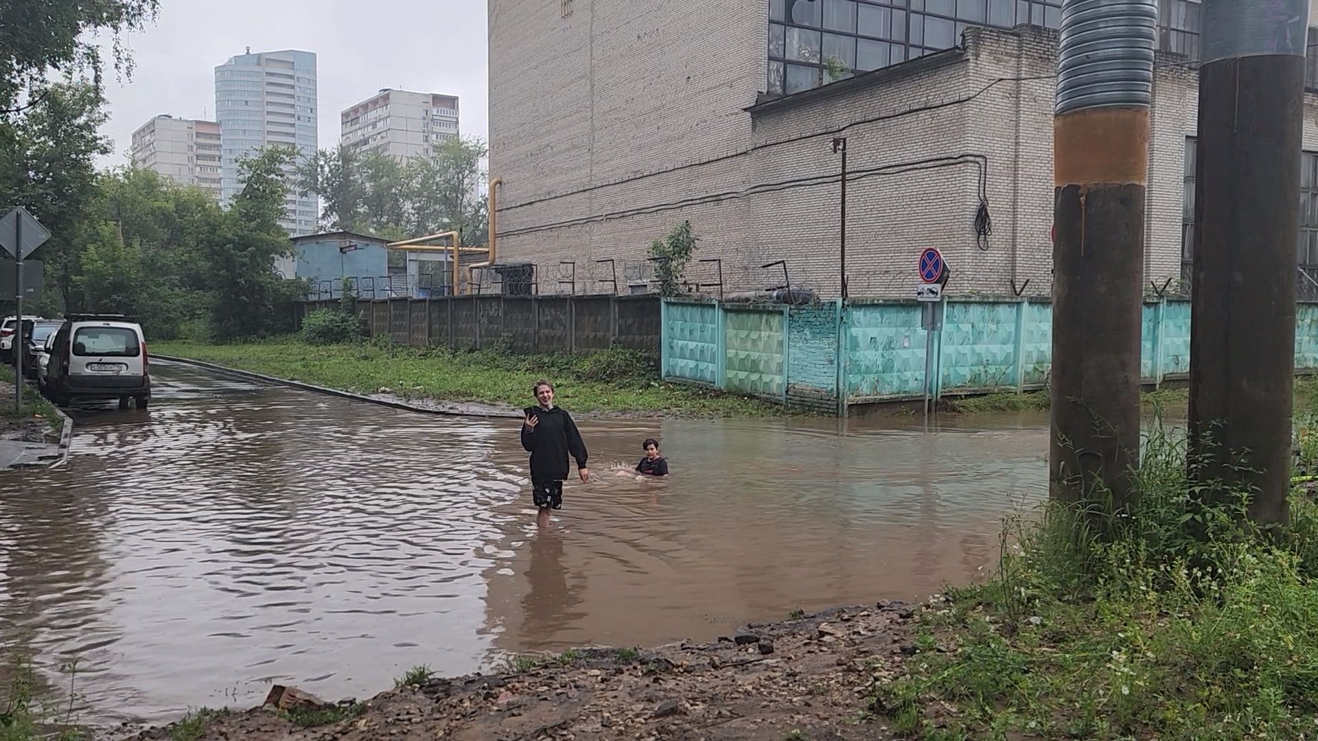 королёв, потоп на сакко и ванцетти, благоустройство ,
