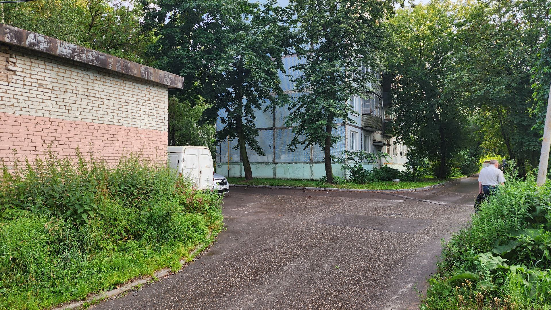 щёлково, подтопление, Устранение последствий ливня,