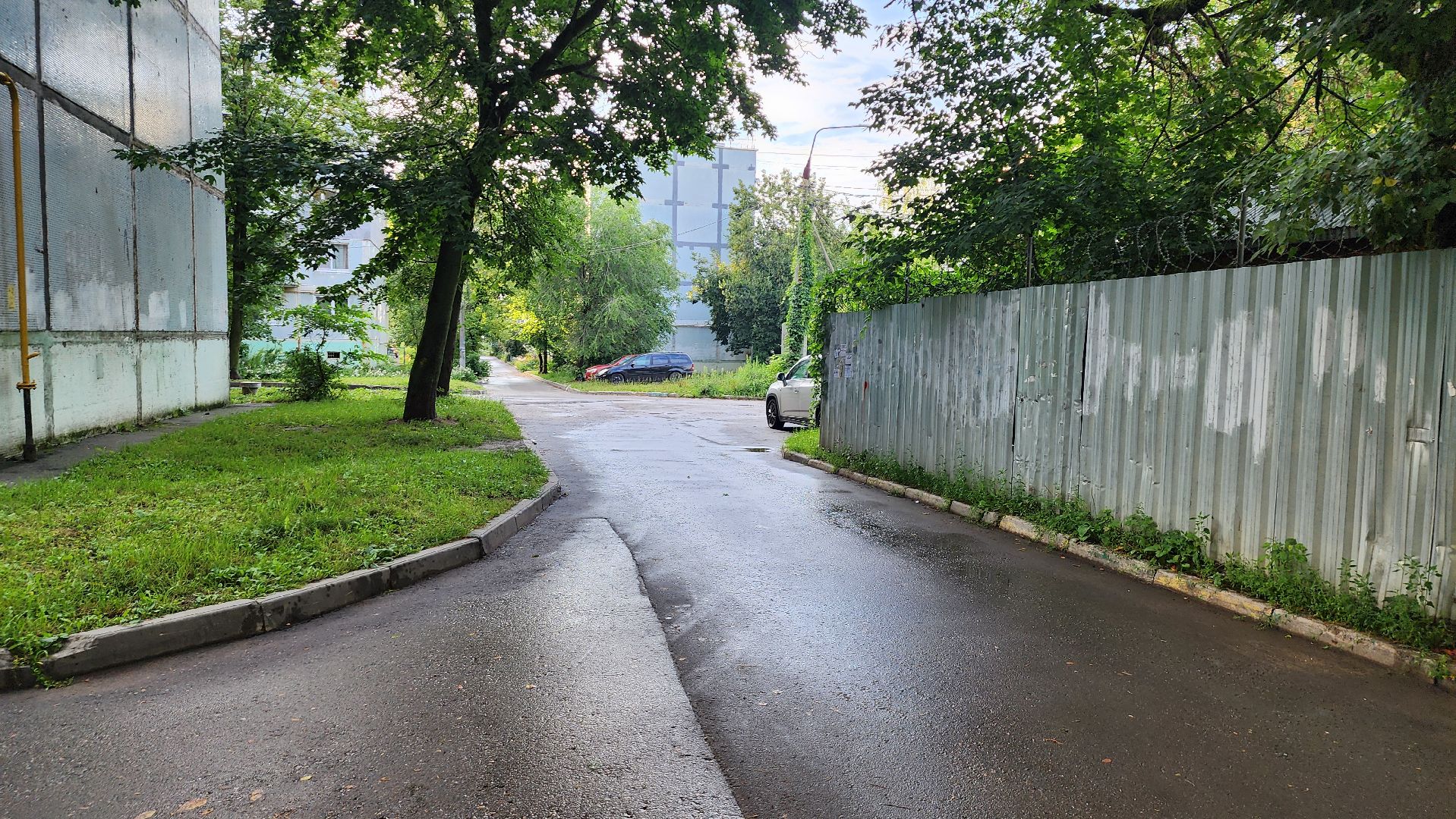 щёлково, подтопление, Устранение последствий ливня,