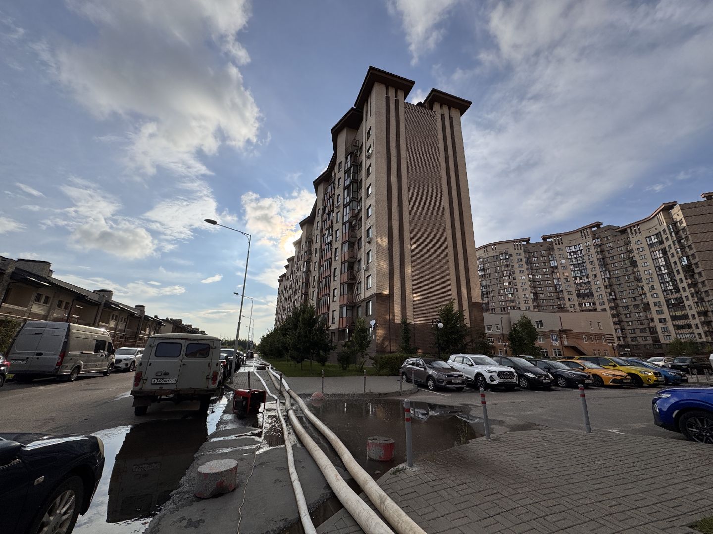 Потоп в Одинцово, Гусарская баллада в воде, Подтопление,