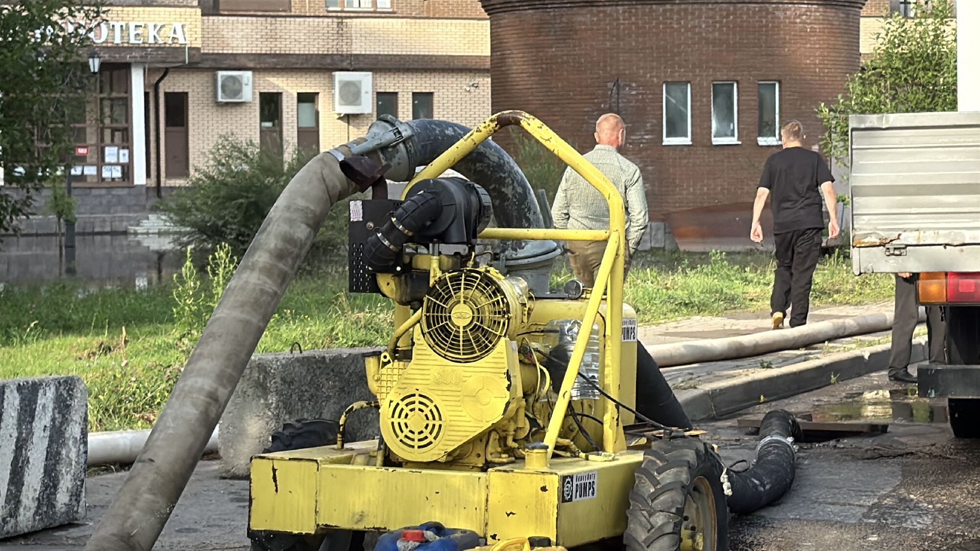Потоп в Одинцово, Гусарская баллада в воде, Подтопление,