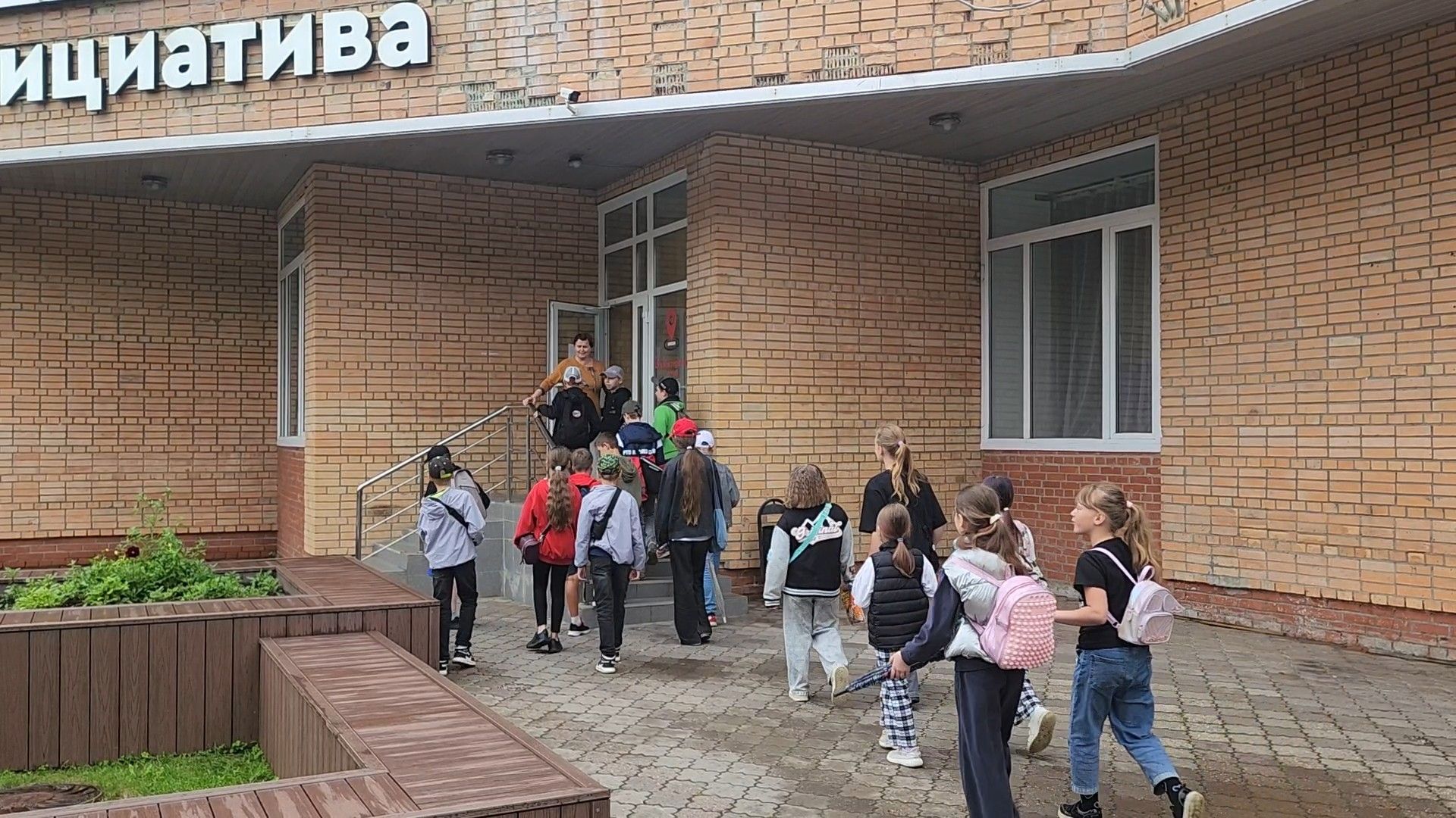 дубна, кино, летний лагерь при школе, кинопоказ, дубна инициатива, глава городского округа, администрация,