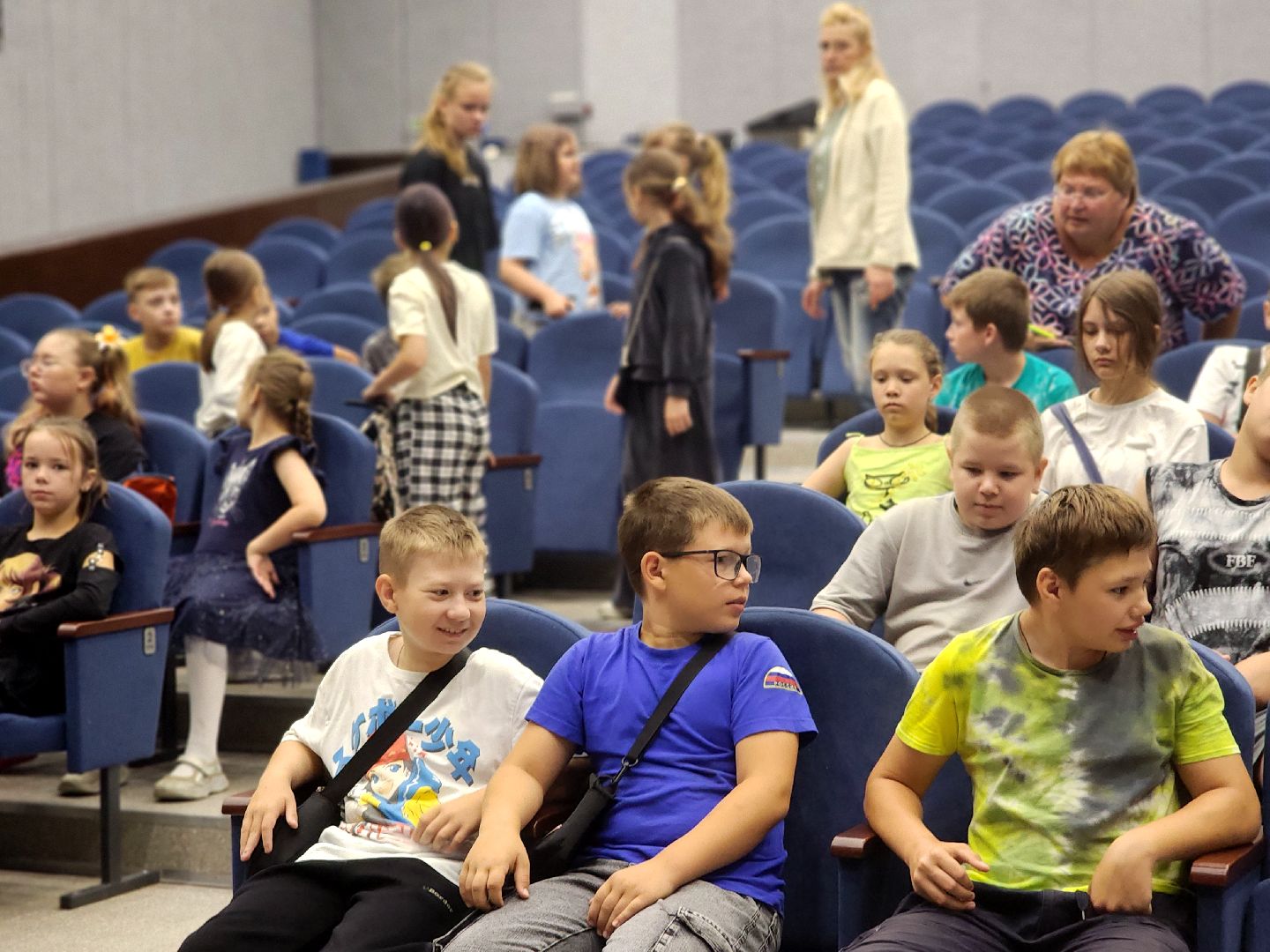 дубна, кино, летний лагерь при школе, кинопоказ, дубна инициатива, глава городского округа, администрация,