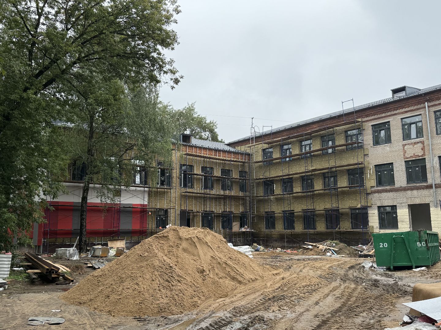 люберцы, гимназия 5, 1 сентября,капитальный  ремонт, глава округа,