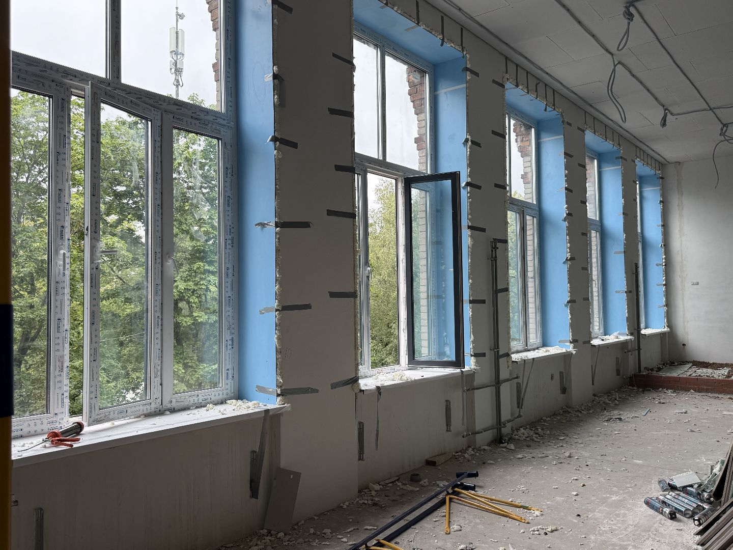 люберцы, гимназия 5, 1 сентября,капитальный  ремонт, глава округа,