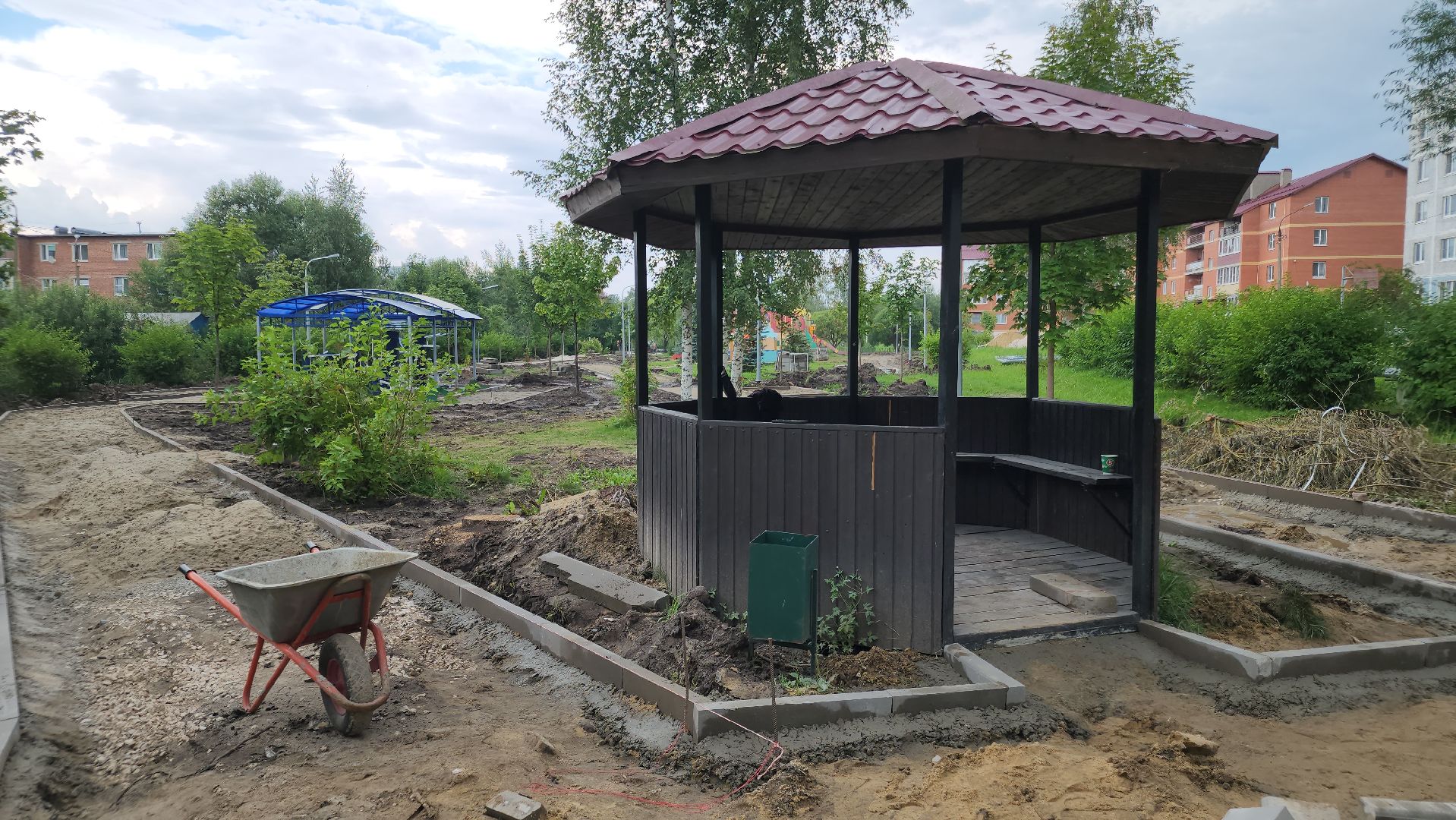 благоустройство 2025, верея, орехово-зуевский округ, новый сквер,