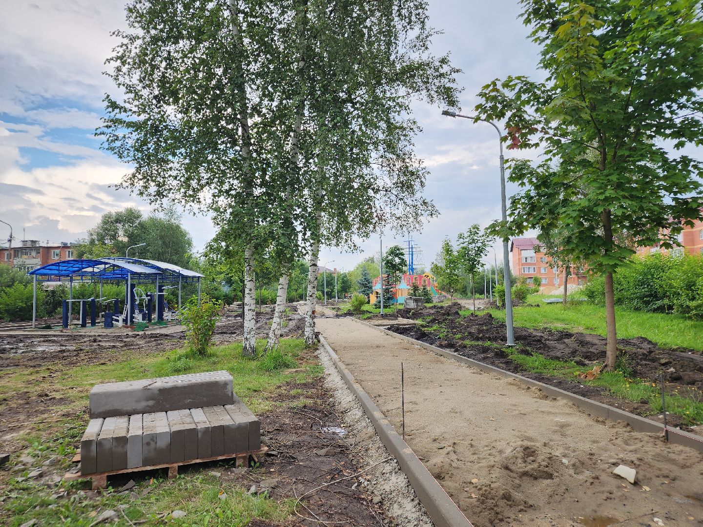 благоустройство 2025, верея, орехово-зуевский округ, новый сквер,