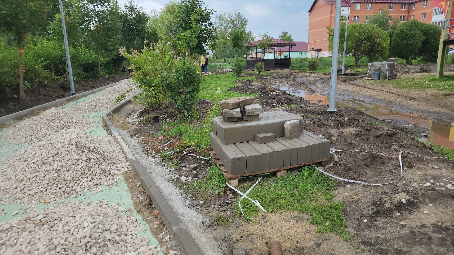 благоустройство 2025, верея, орехово-зуевский округ, новый сквер,