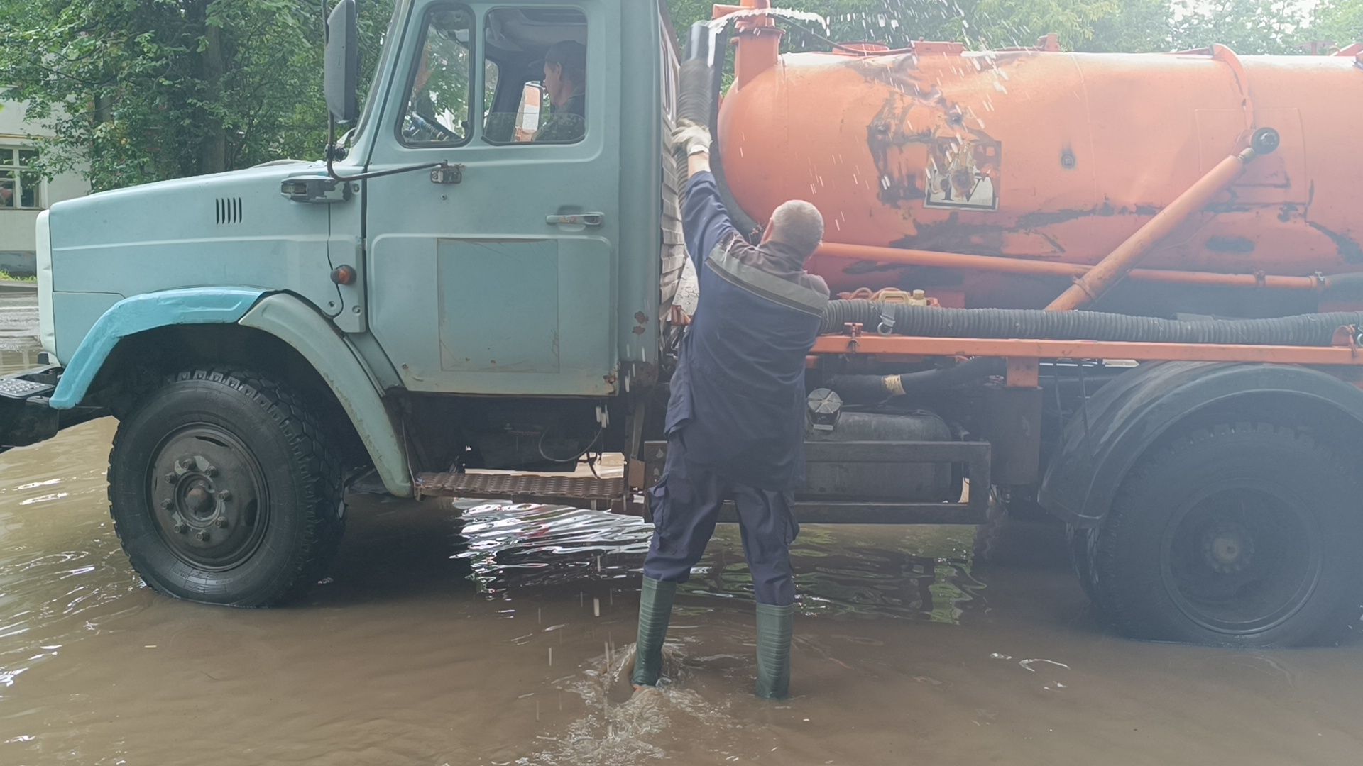 лобня, жкх, подтопление,
