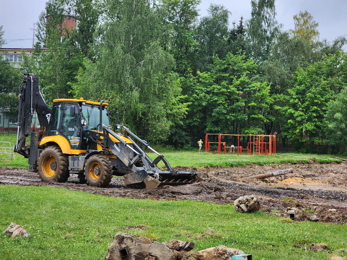 фрязино, спортивная школа, реконструкция стадиона, олимп,