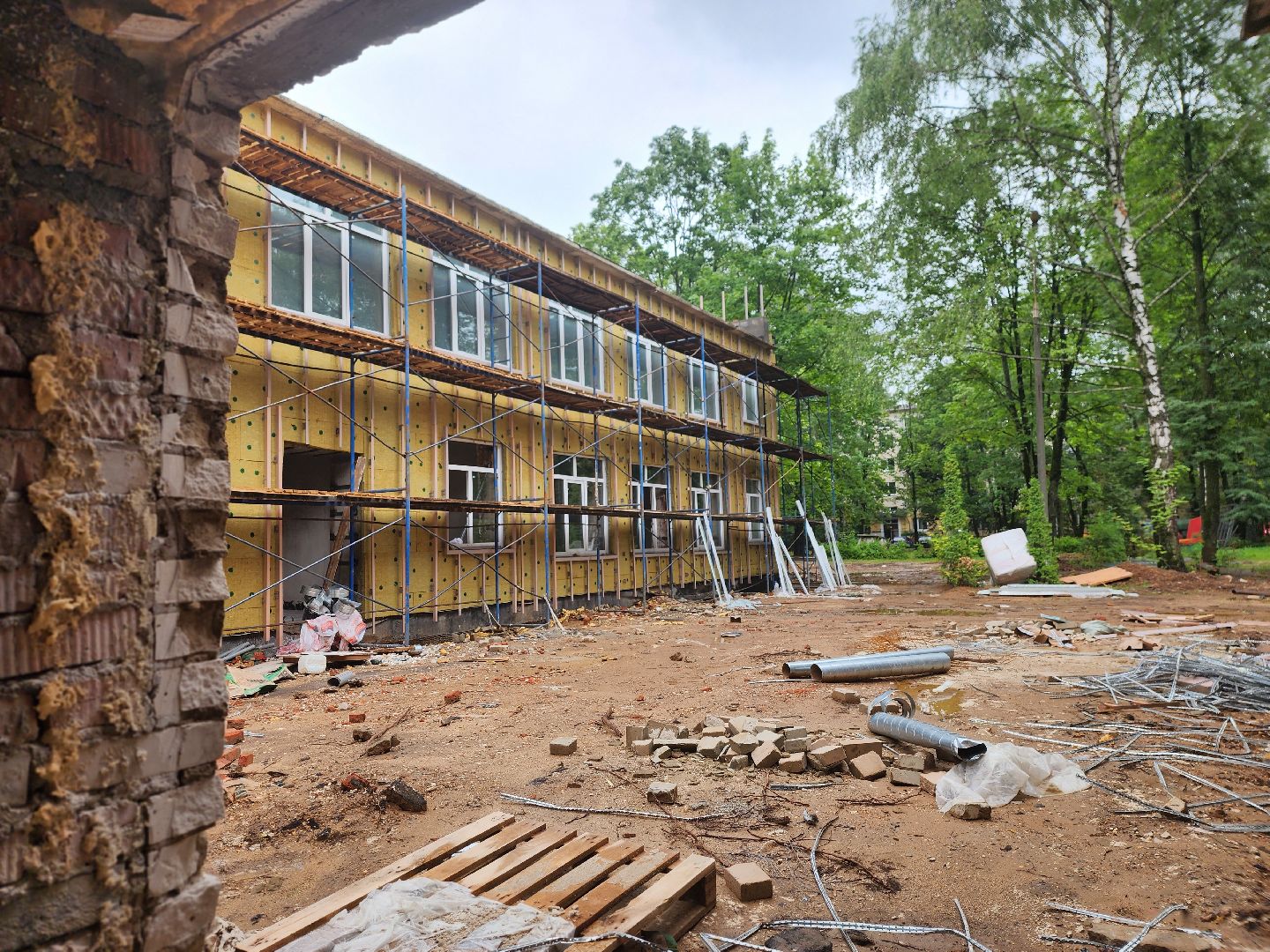 королёв, капитальный  ремонт, детский сад 5,