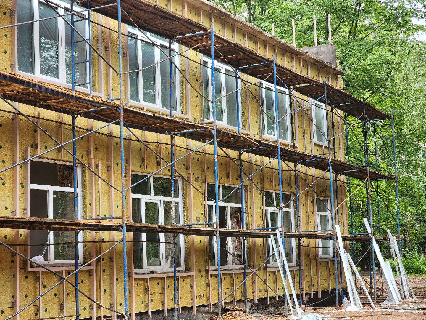 королёв, капитальный  ремонт, детский сад 5,