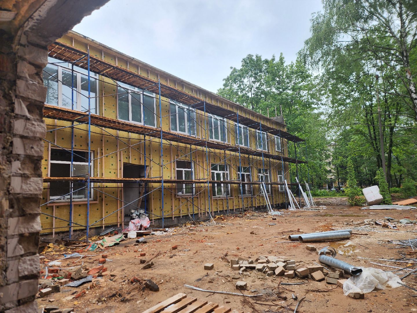 королёв, капитальный  ремонт, детский сад 5,