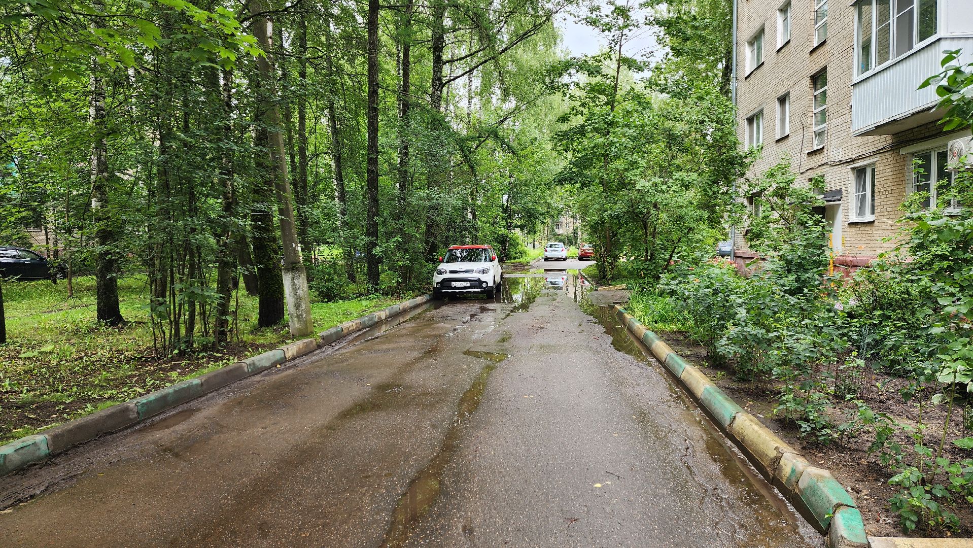 солнечногорск, улица баранова, ливень, жкх,