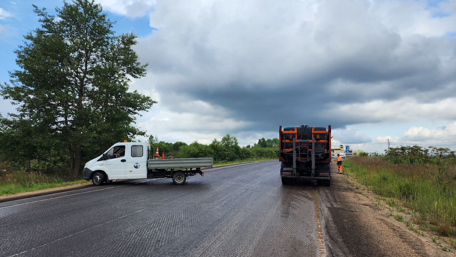 волоколамск,  язвище, ремонт дорог 2025,