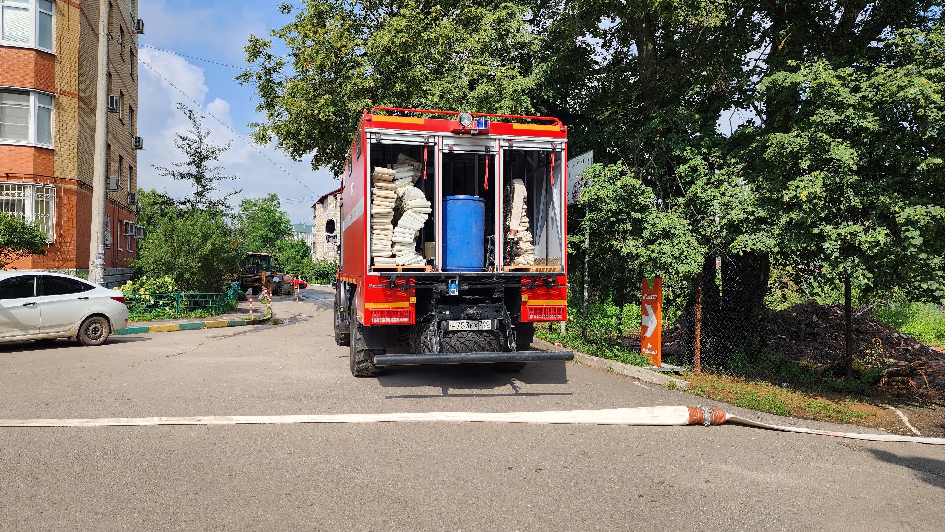 истра, ликвидация подтоплений,