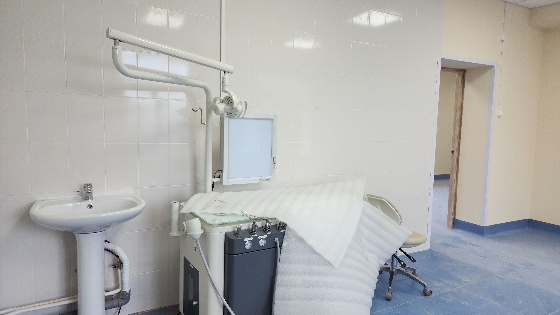 волоколамск, ремонт поликлиники,здравоохранение подмосковья,