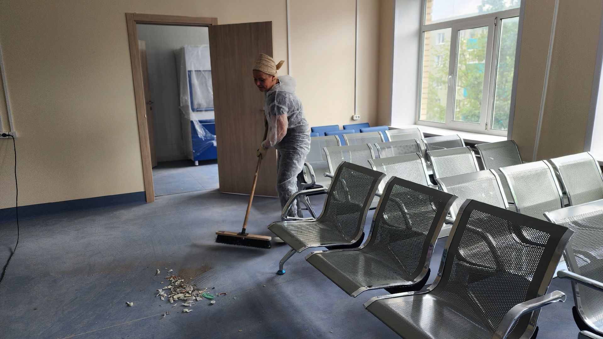 волоколамск, ремонт поликлиники,здравоохранение подмосковья,