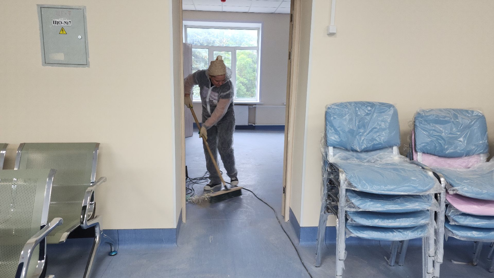 волоколамск, ремонт поликлиники,здравоохранение подмосковья,