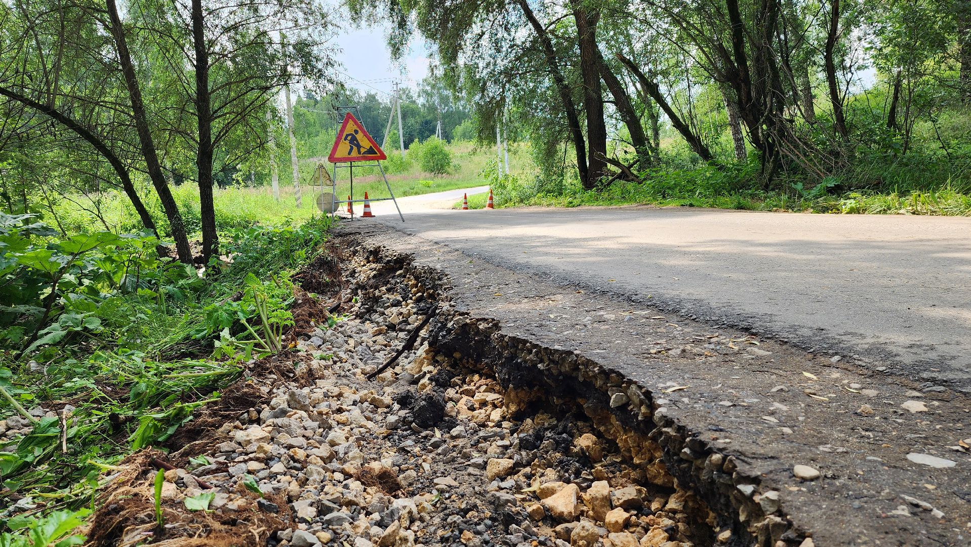 дороги, истра, ликвидация подтоплений,