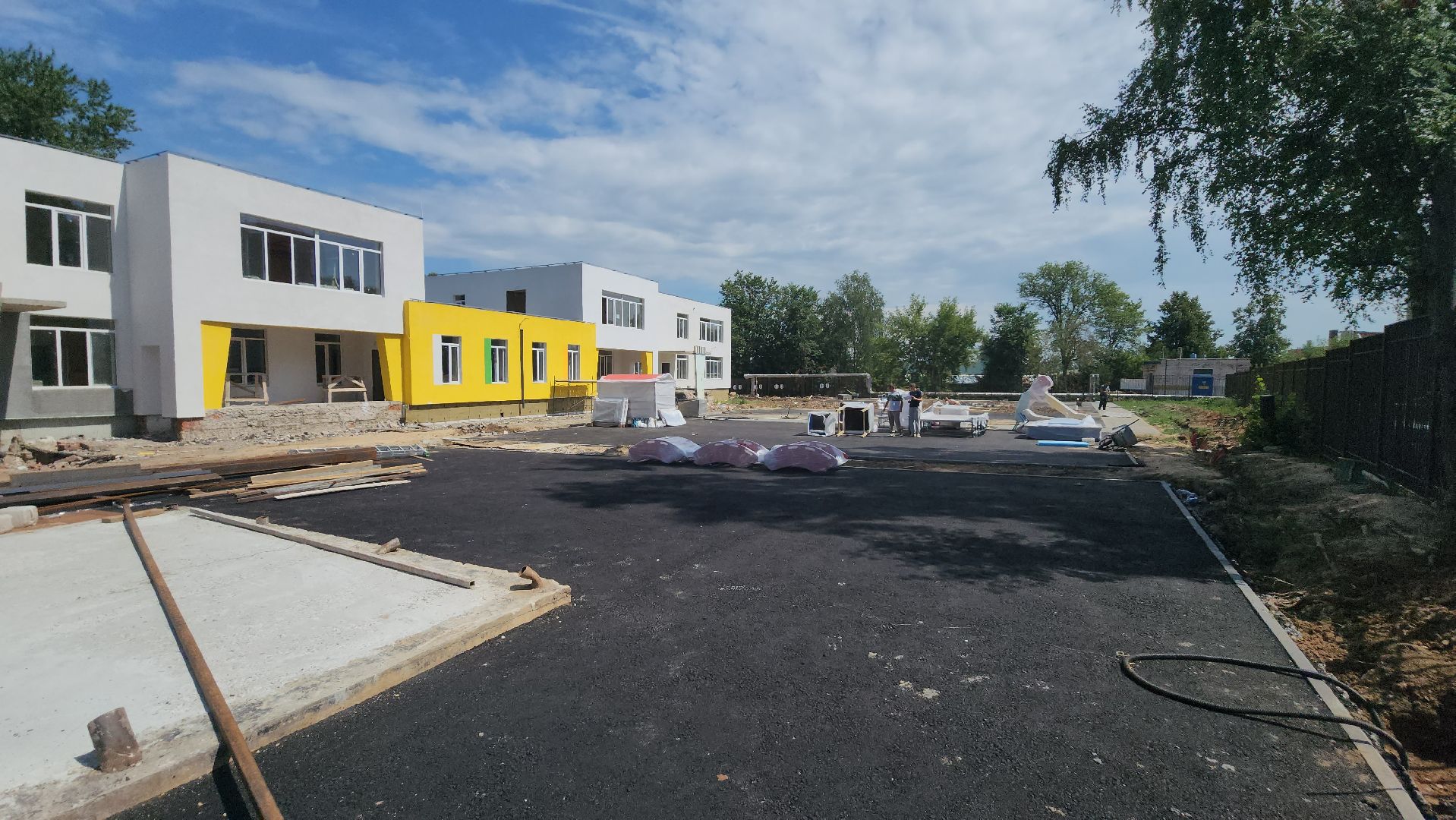 серпухов, детский сад улыбка, поселок пограничный, капитальный ремонт детского сада,