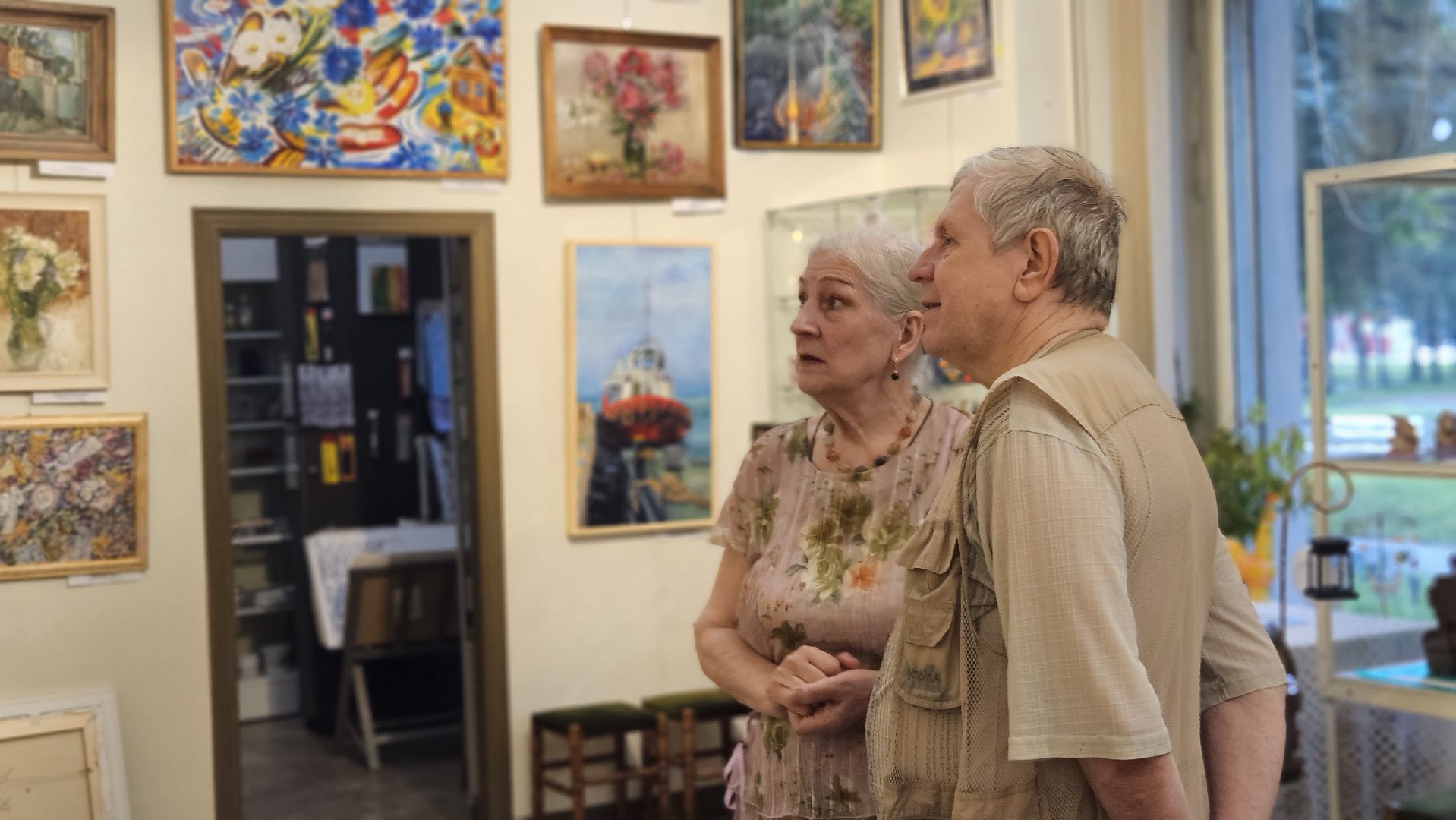 художница, жуковский, выставка,