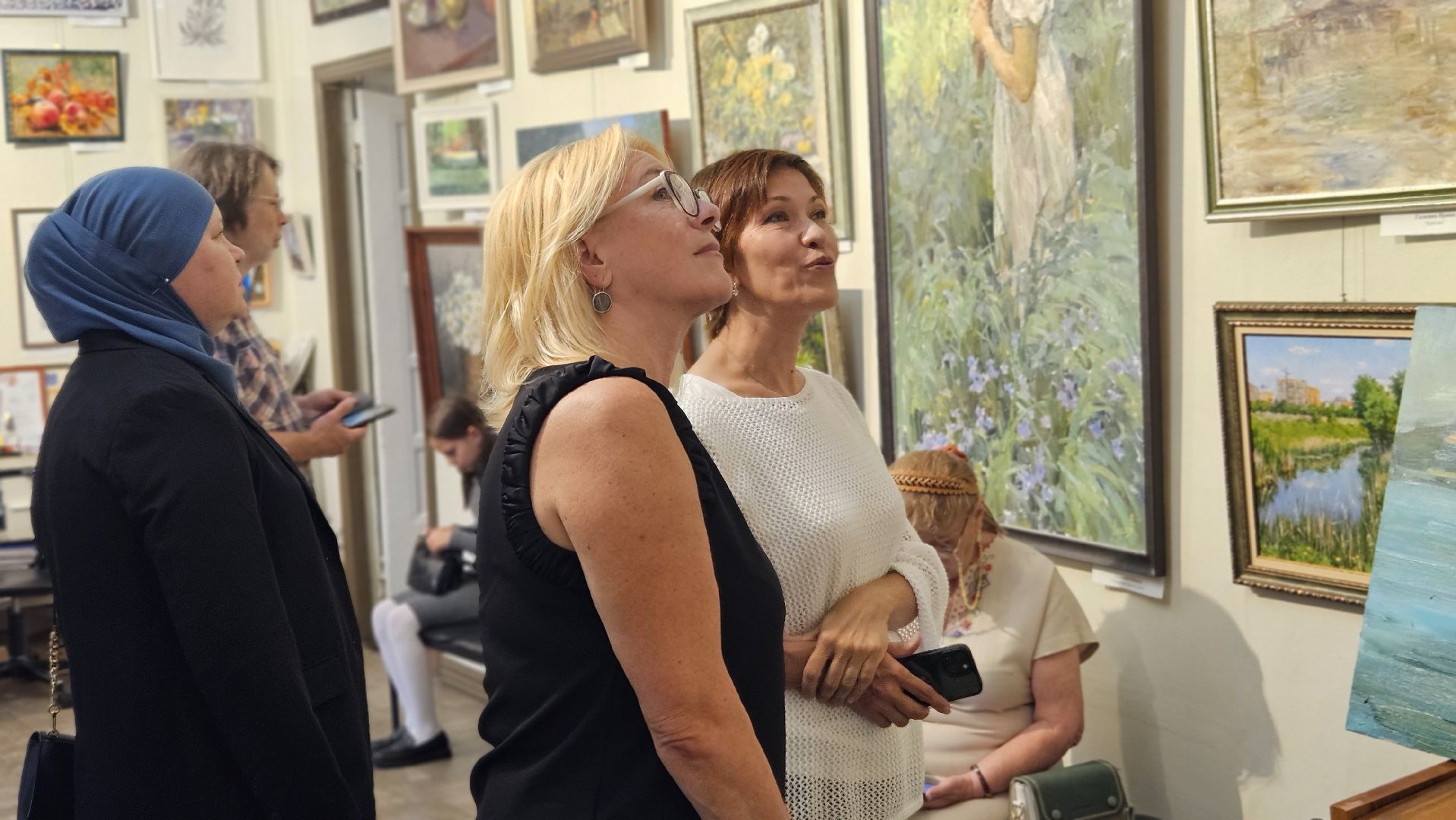 художница, жуковский, выставка,