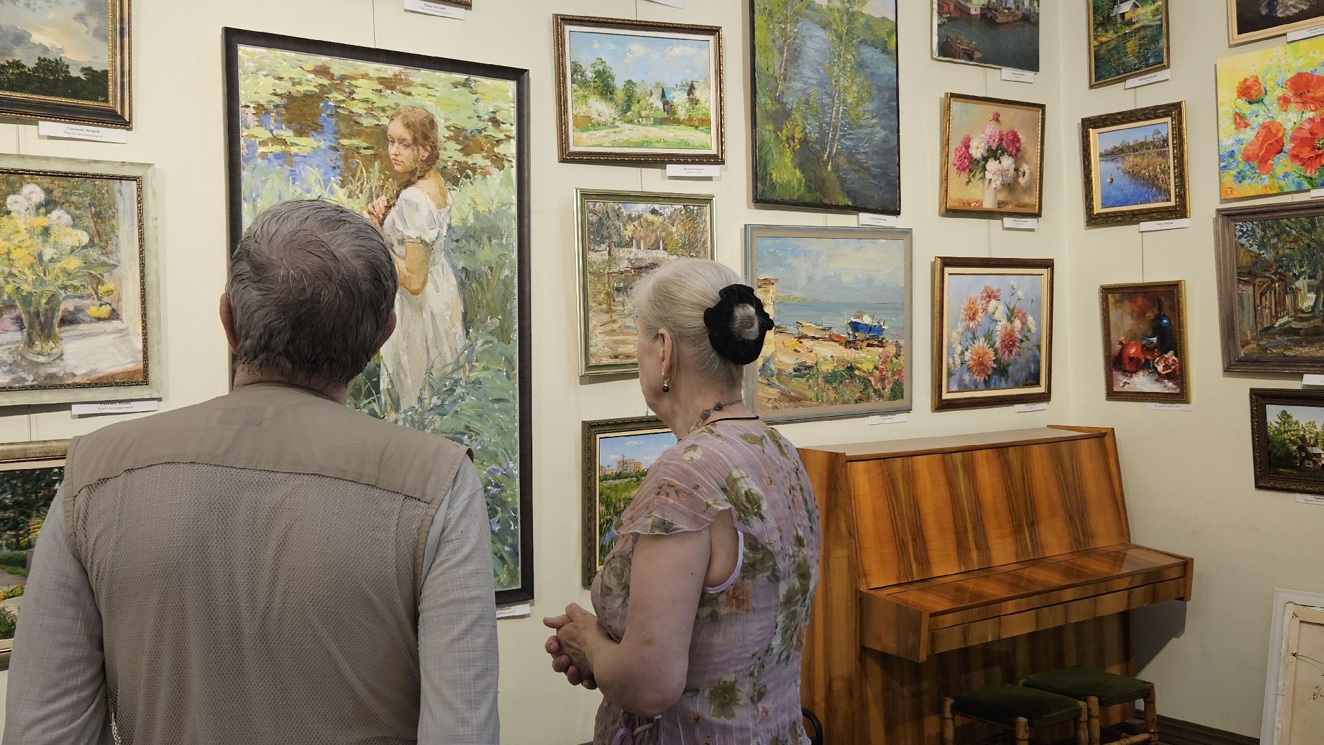 художница, жуковский, выставка,