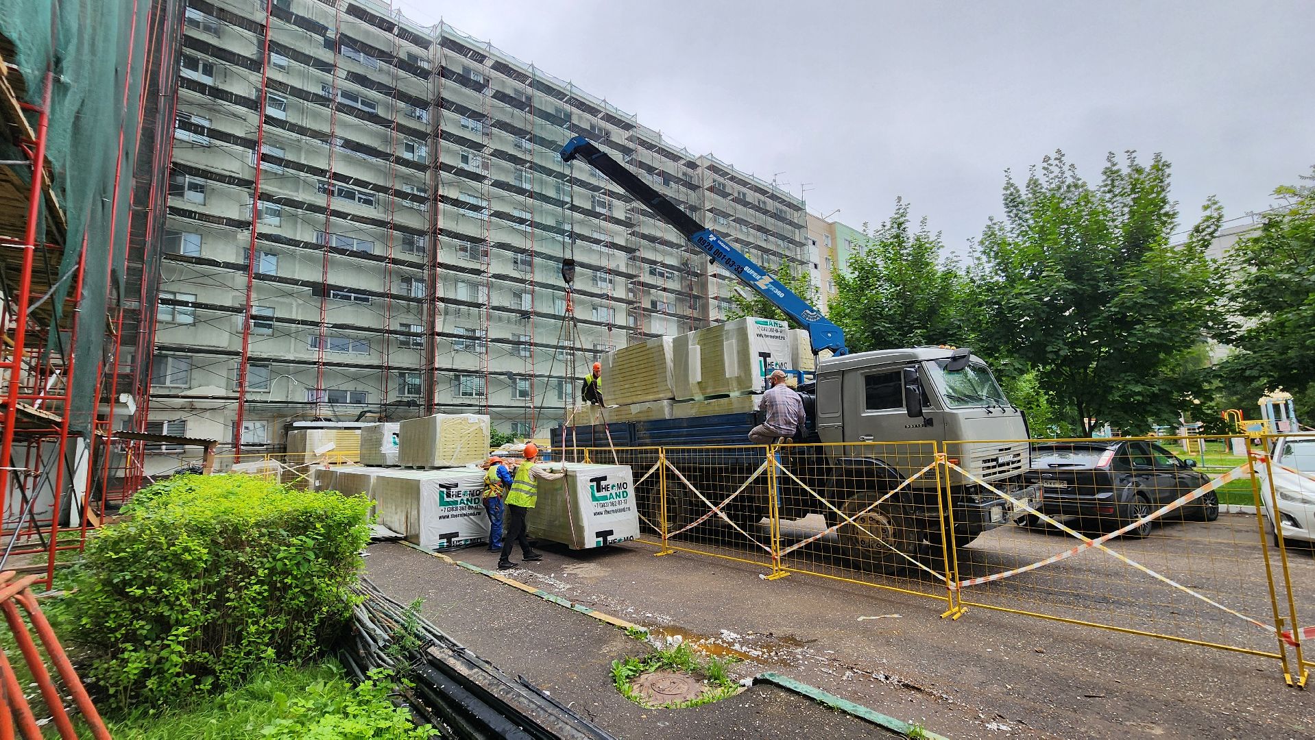 Руза, Тучково, Ремонт фасада, ЖКХ ,