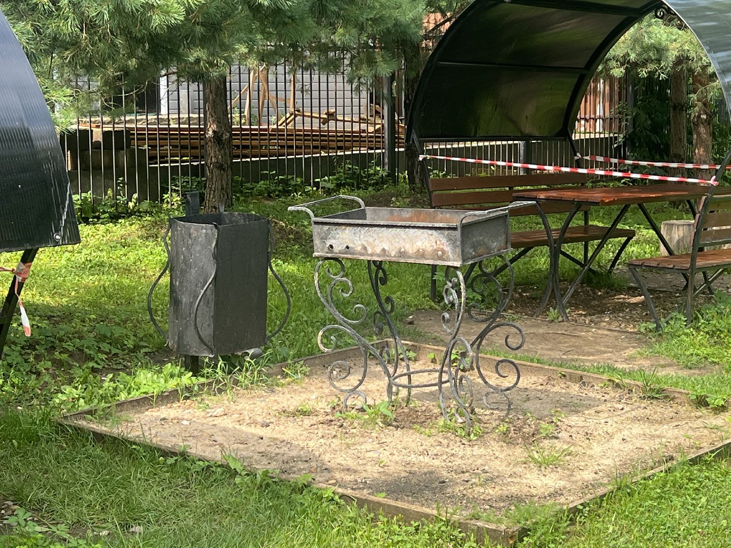 Парк вербилки , талдомский городской округ, мангальная зона,