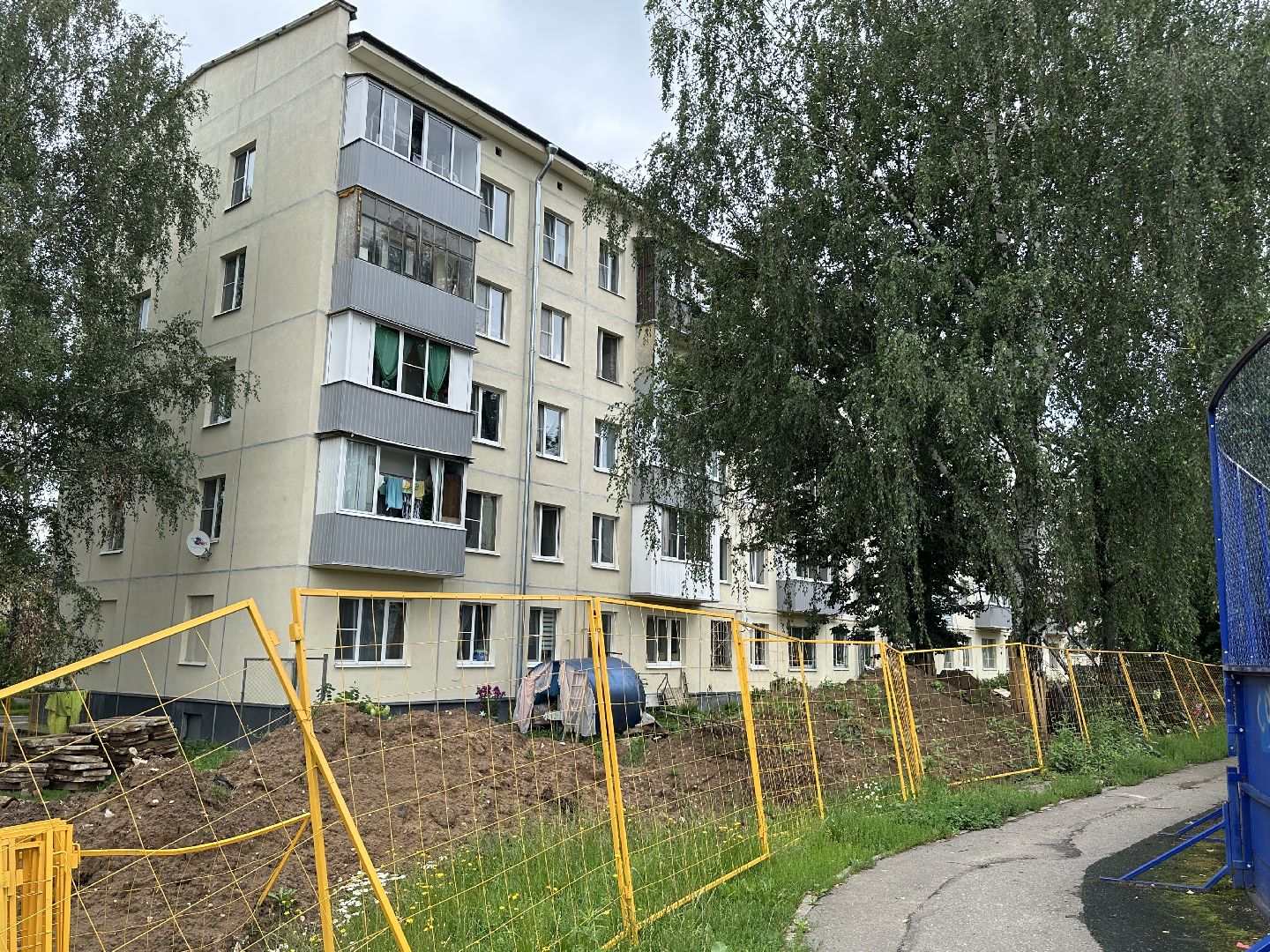 пушкинский городской округ, поселок зеленый городок, замена сетей, жкх,