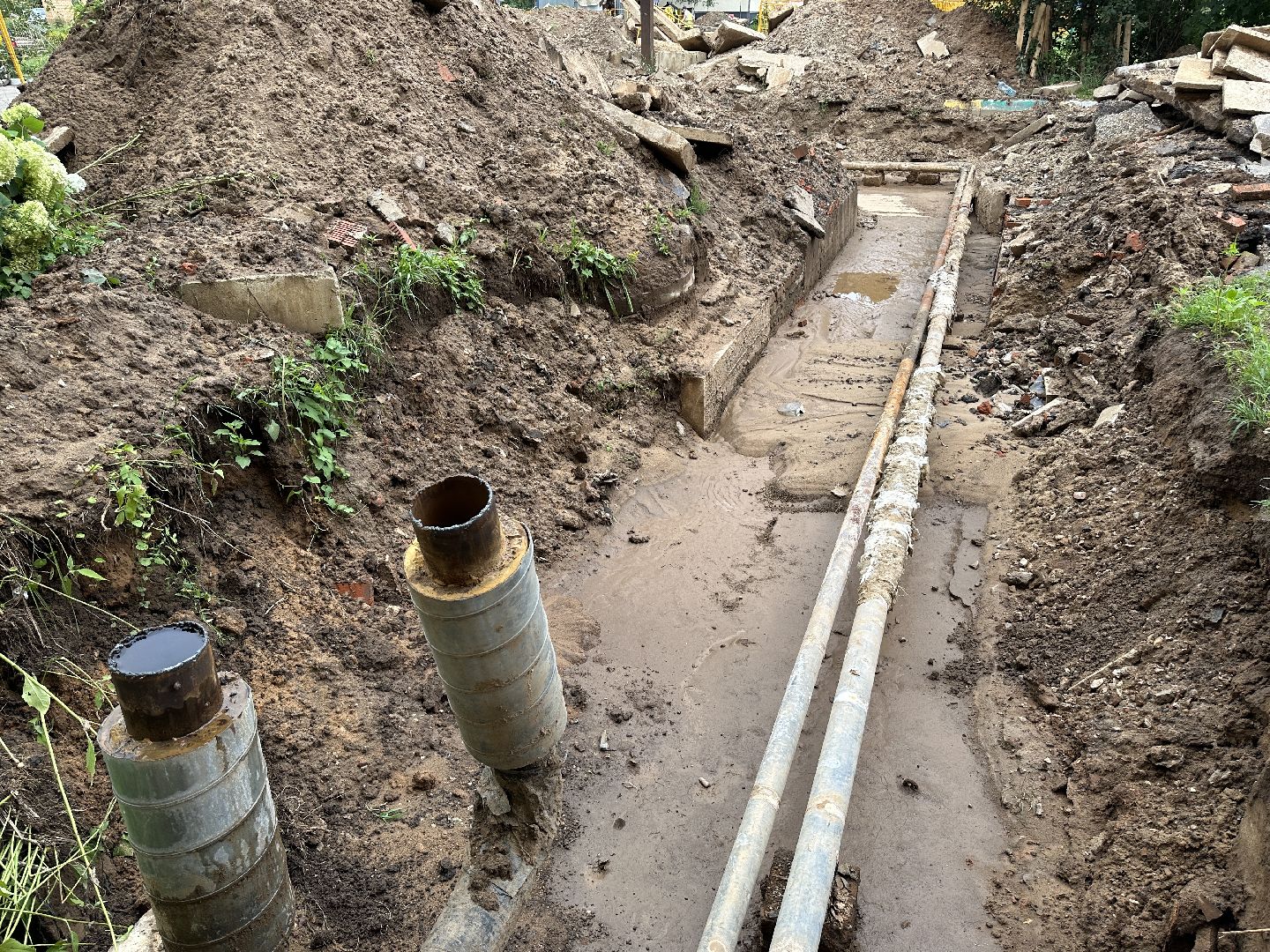 пушкинский городской округ, поселок зеленый городок, замена сетей, жкх,