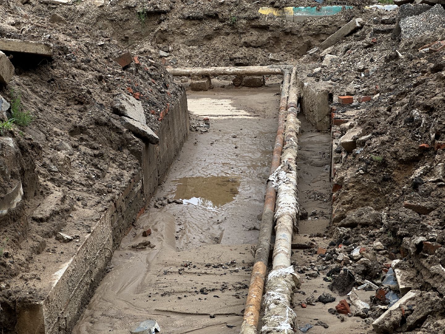 пушкинский городской округ, поселок зеленый городок, замена сетей, жкх,