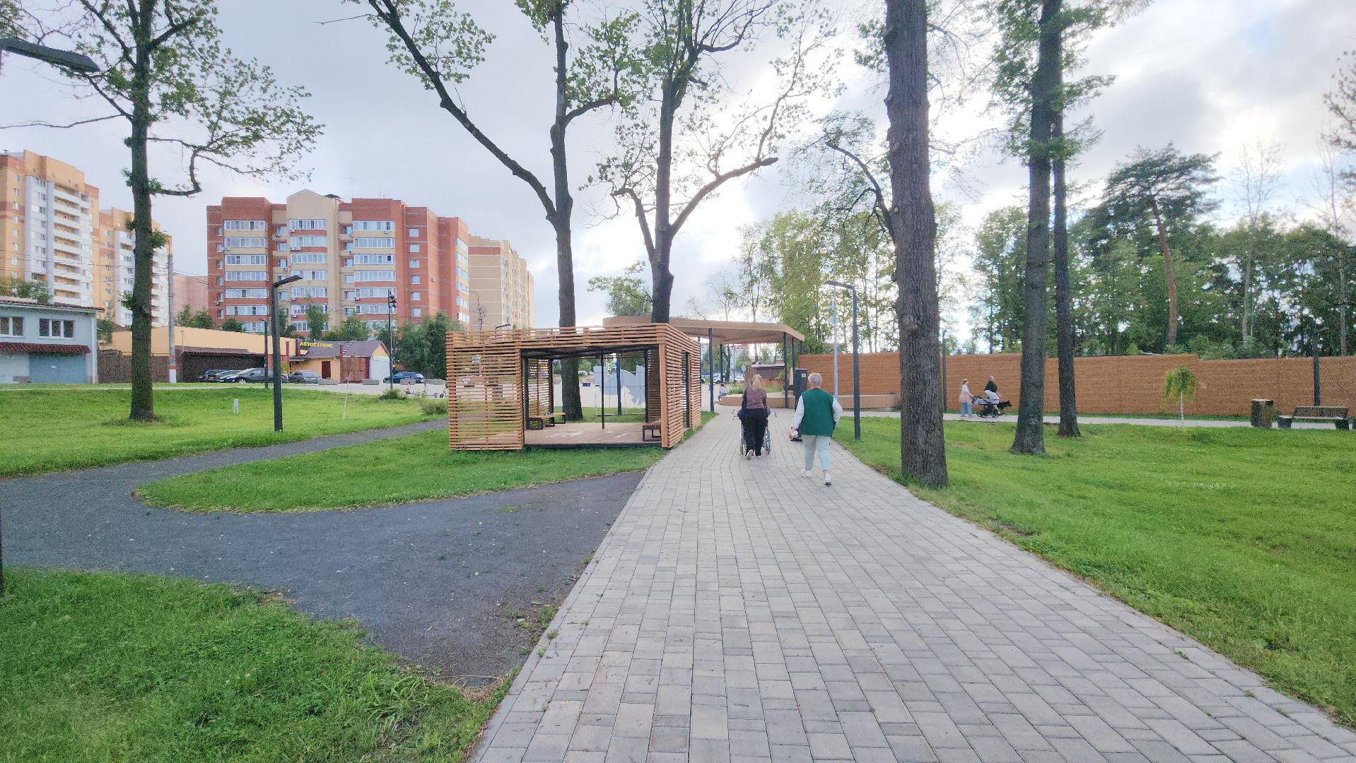 павловский посад, благоустройство , парк,