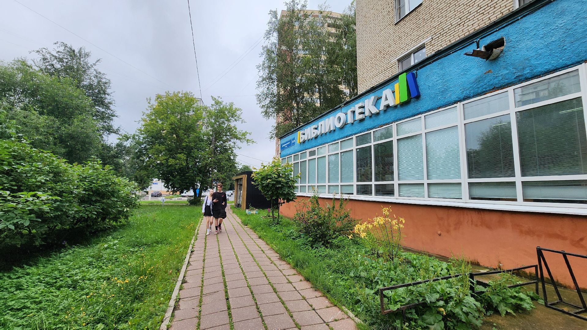 солнечногорск, детская библиотека, ремонт крыльца, входная группа,