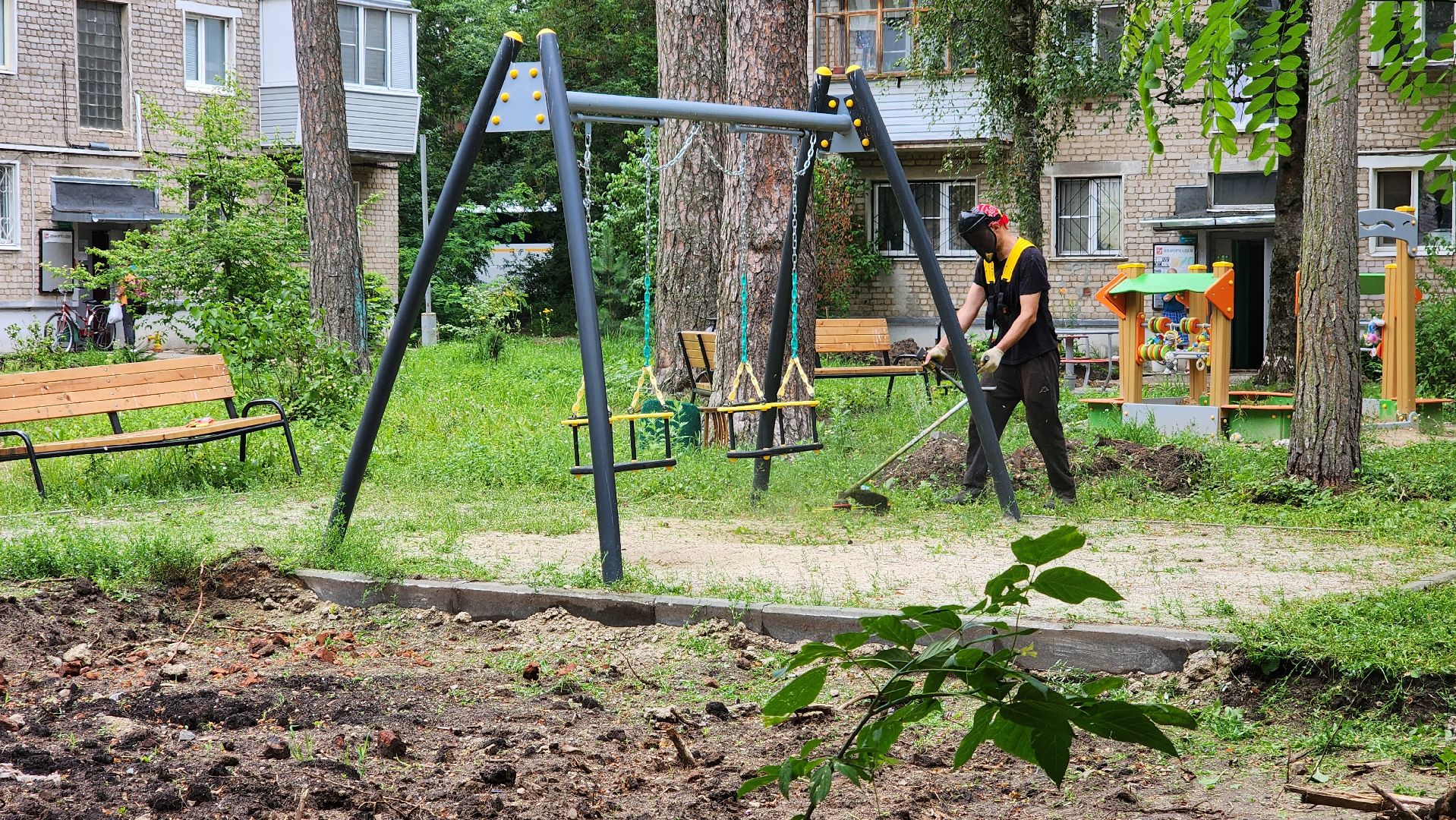 покос травы, провтвино, комбинат благоустройства,