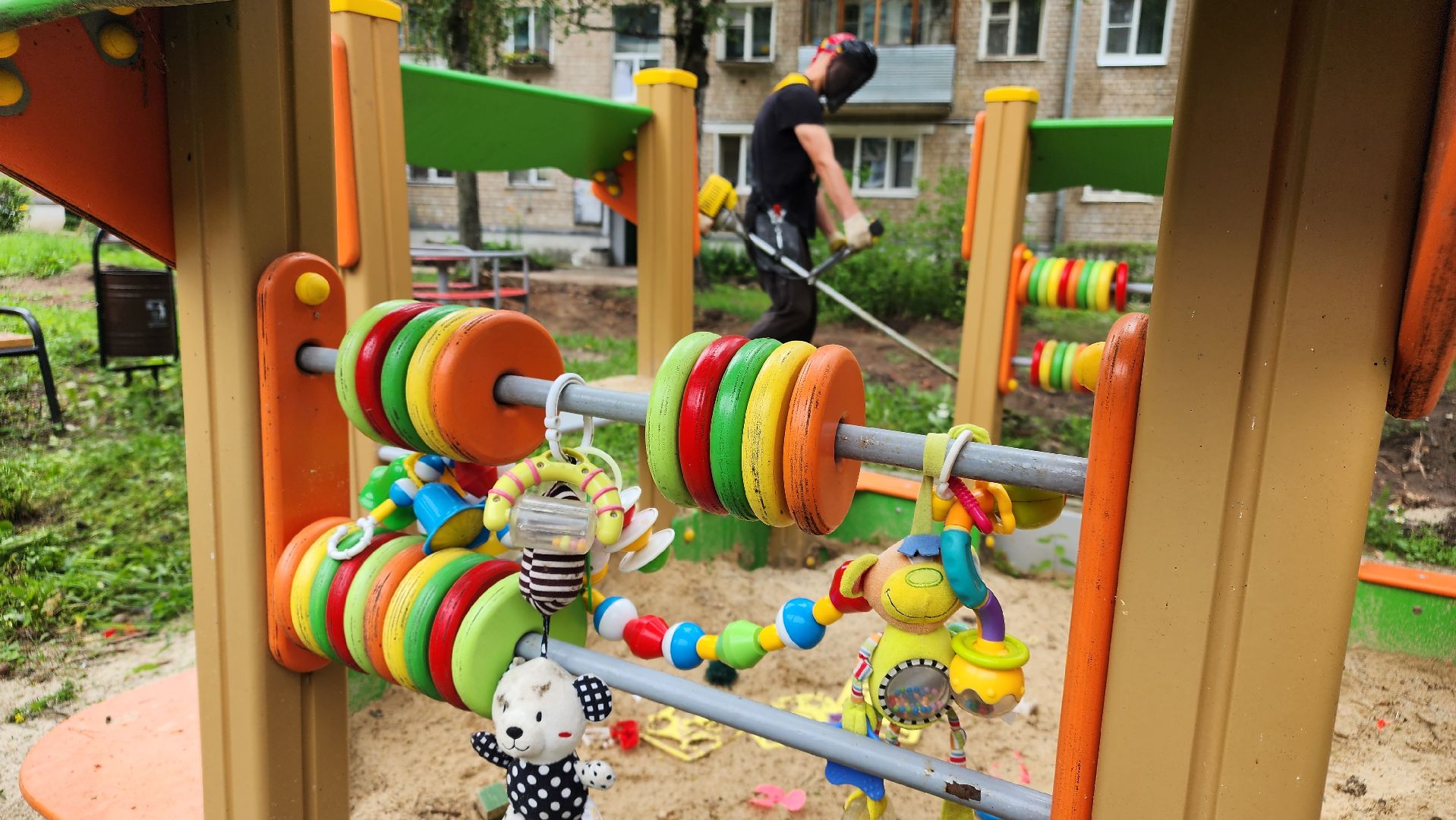 покос травы, провтвино, комбинат благоустройства,