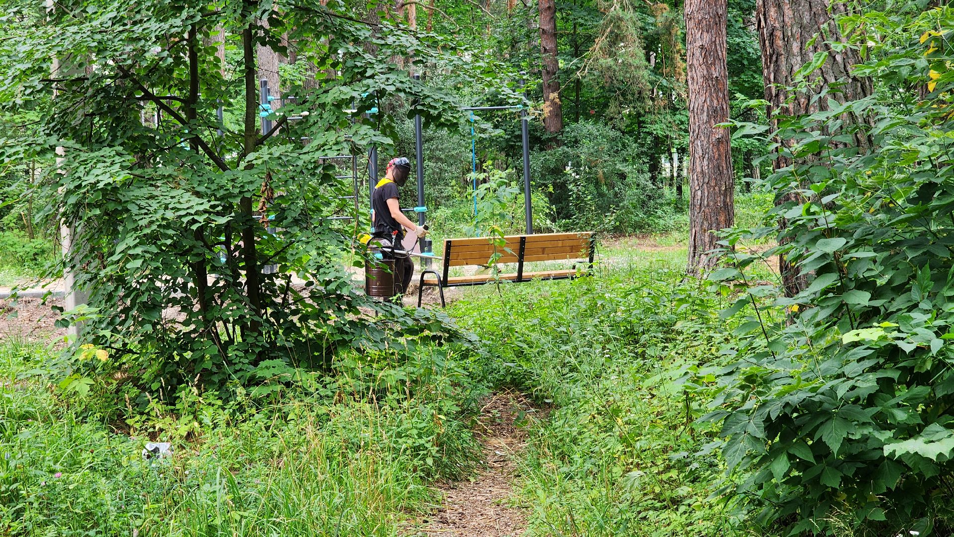 покос травы, провтвино, комбинат благоустройства,