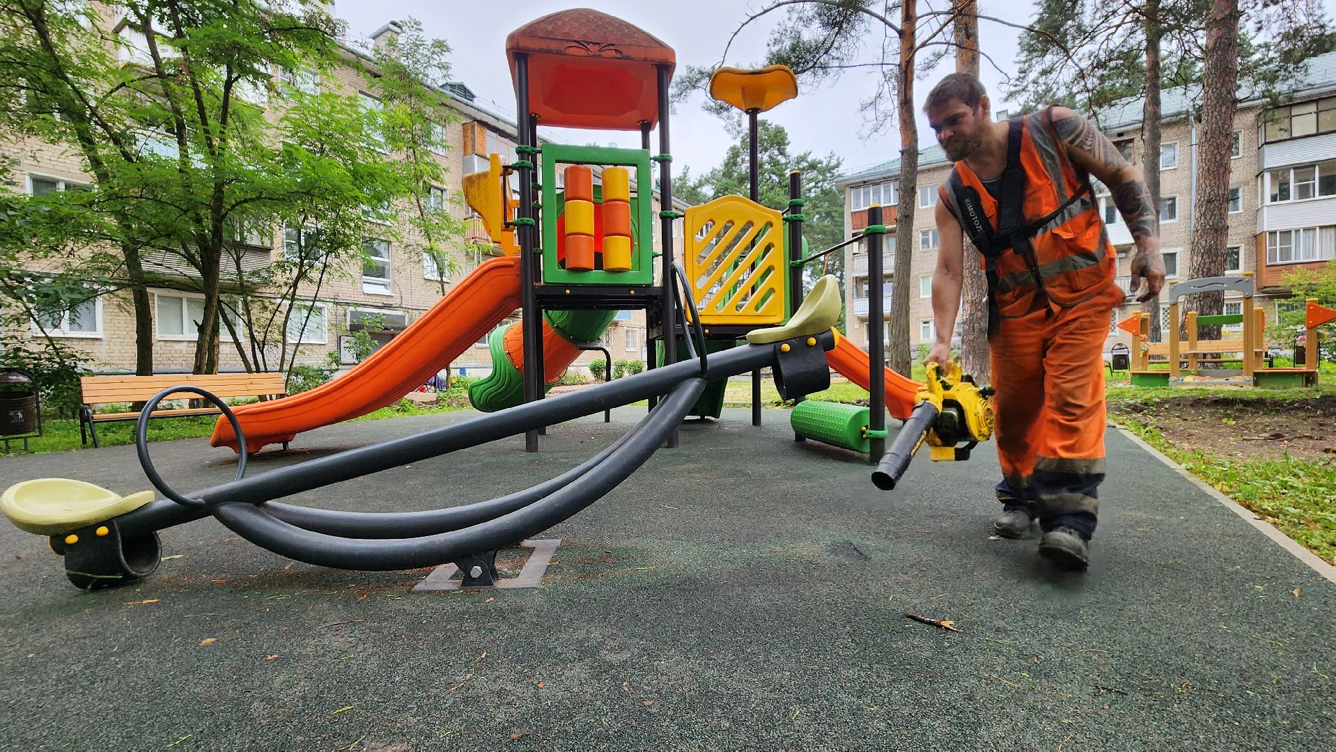 покос травы, провтвино, комбинат благоустройства,