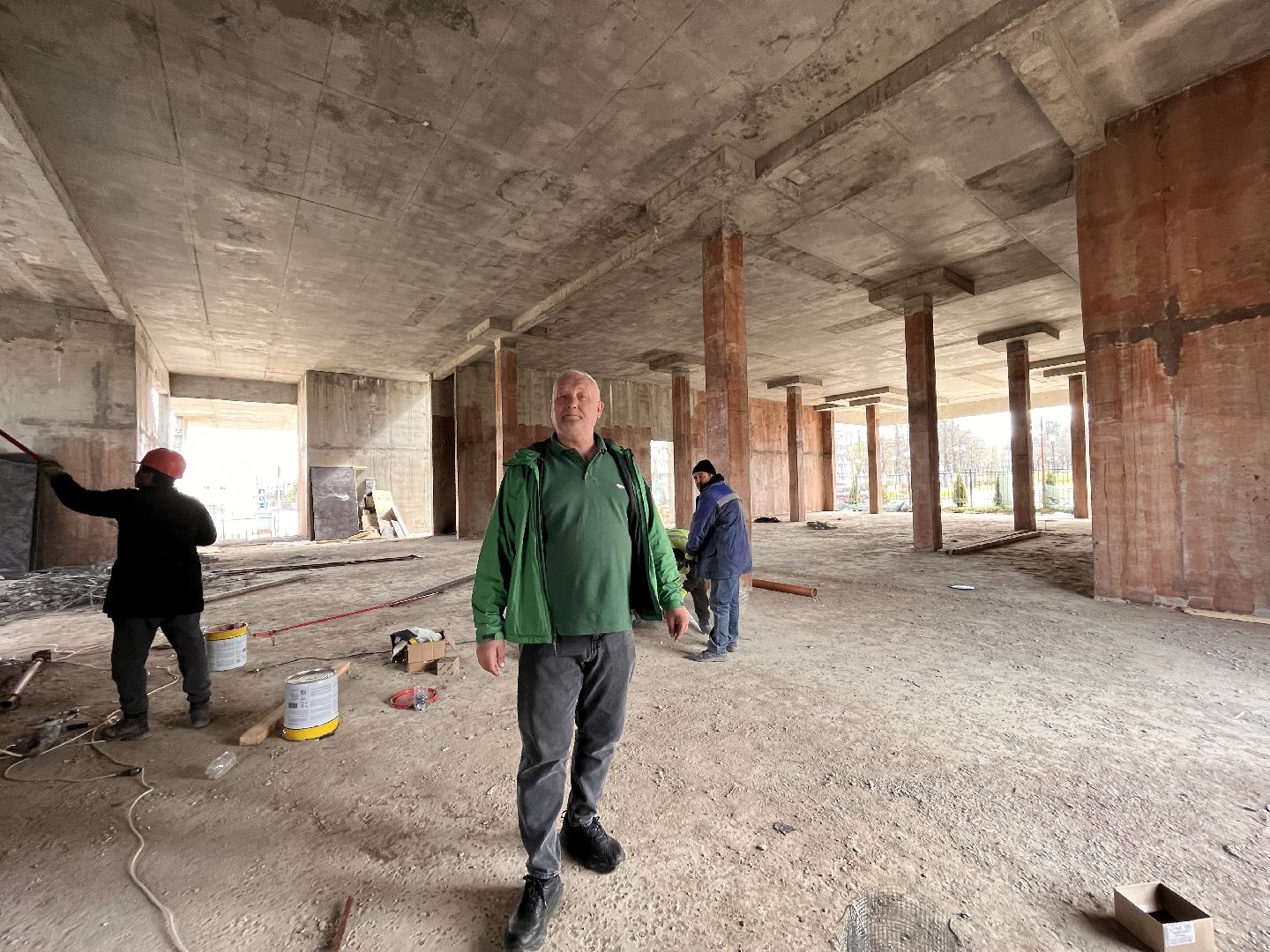 Шаховская, строительство, дворец торжеств