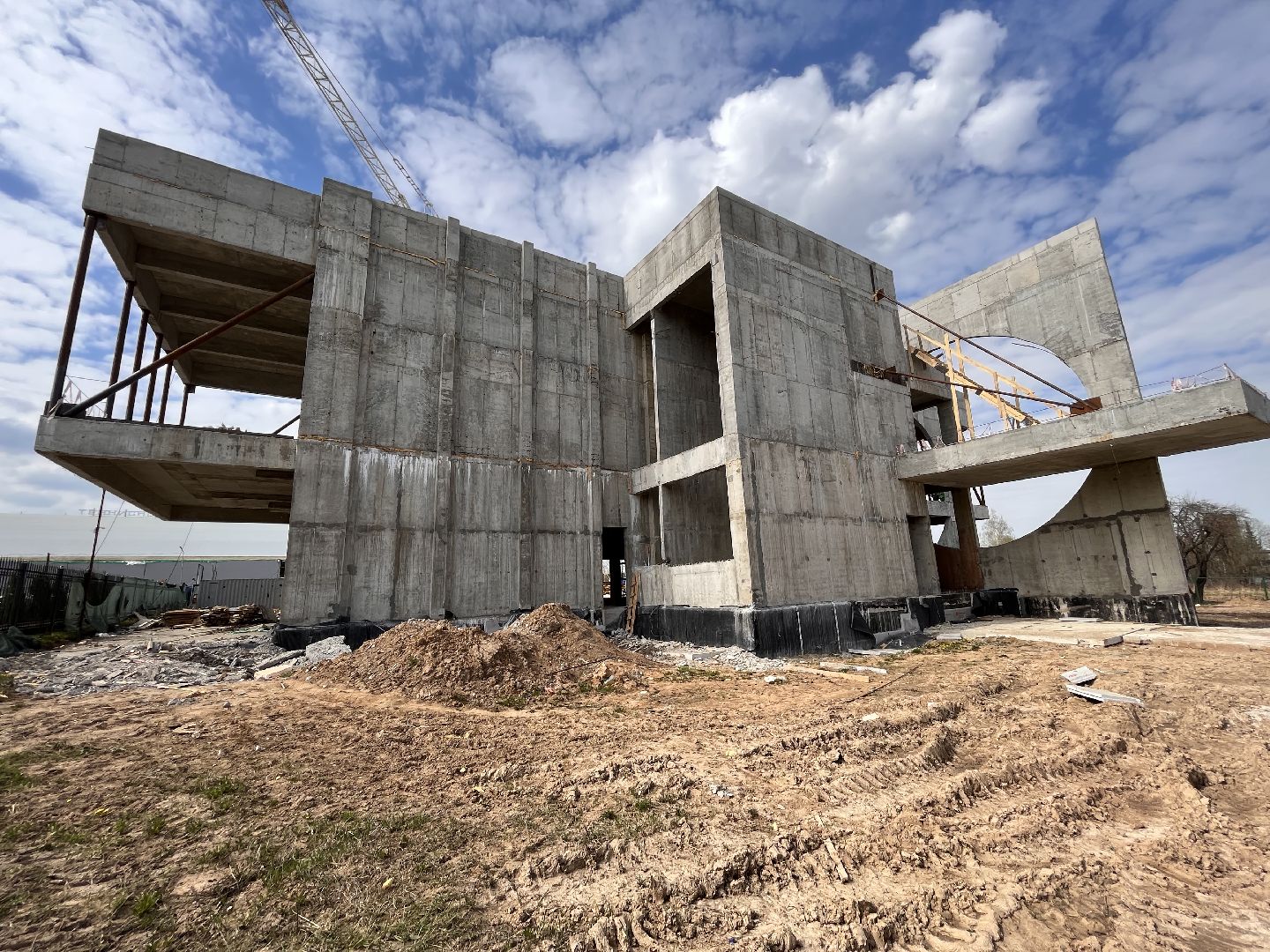 Шаховская, строительство, дворец торжеств