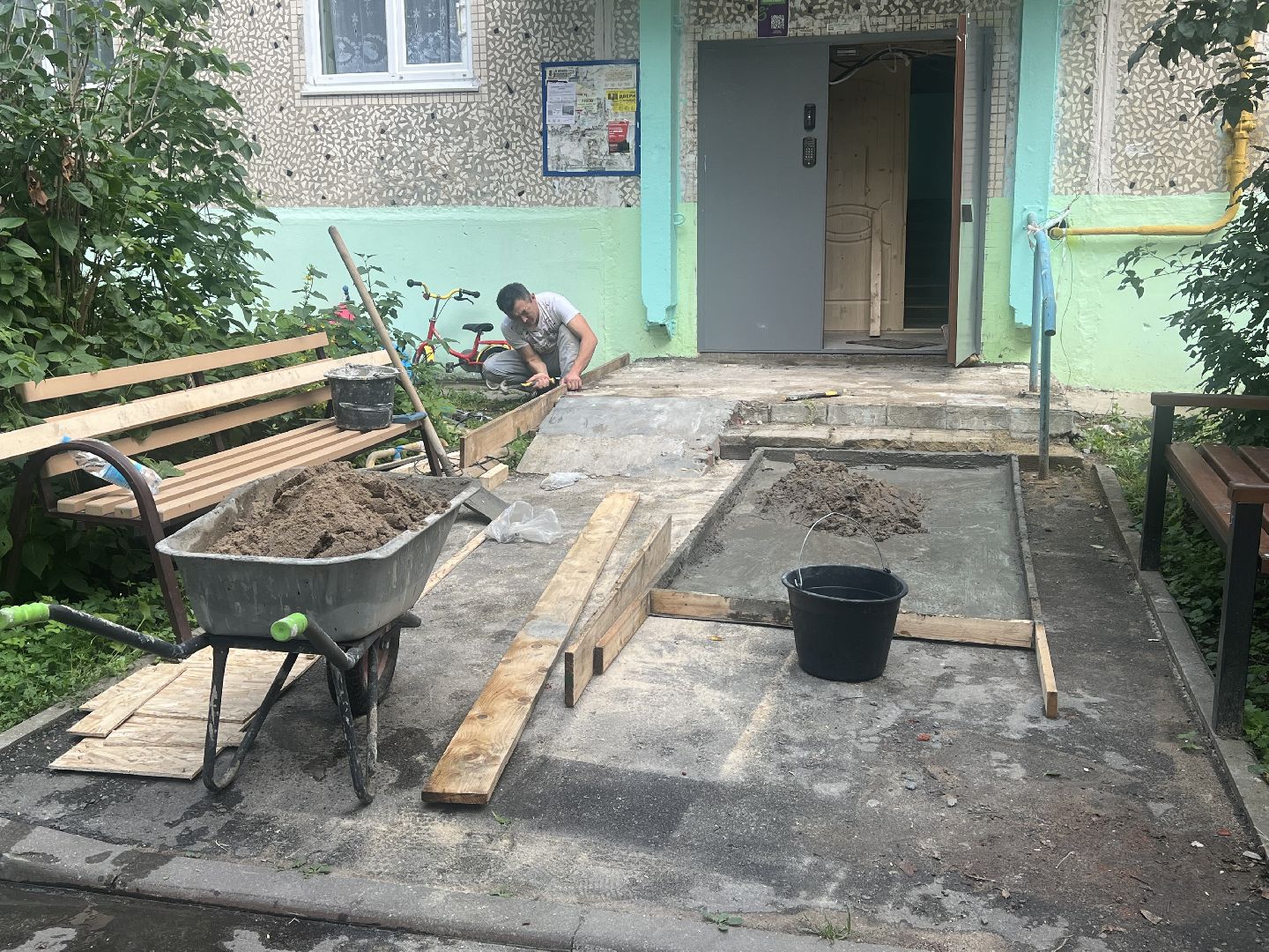 Вербилки, благоустровйство, талдомский городской округ,