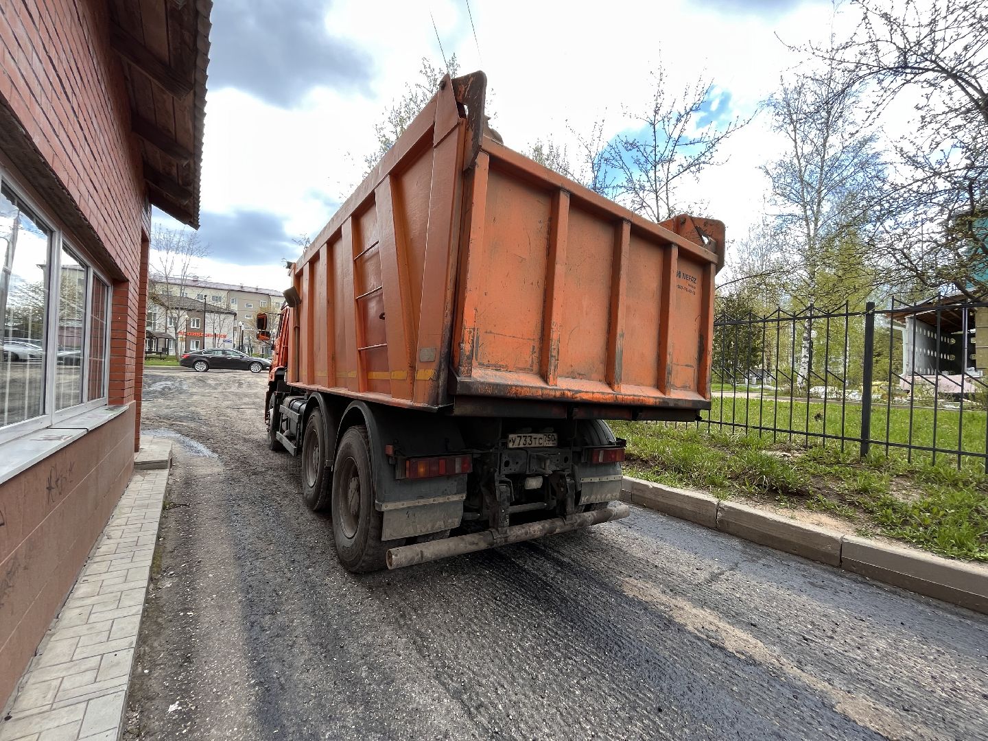 Шаховская, дороги, укладка асфальта